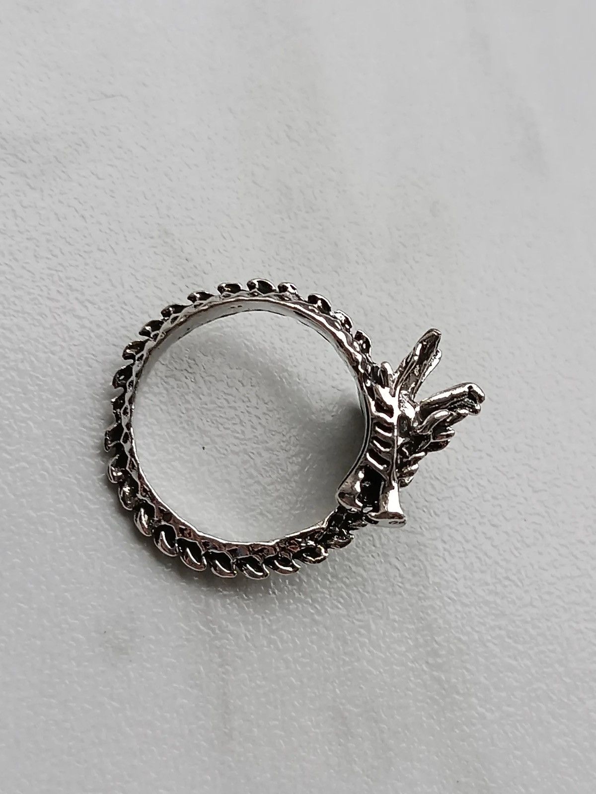 Japanese Brand Silver Dragon Adjustable Ring Size ONE SIZE - 3 Thumbnail