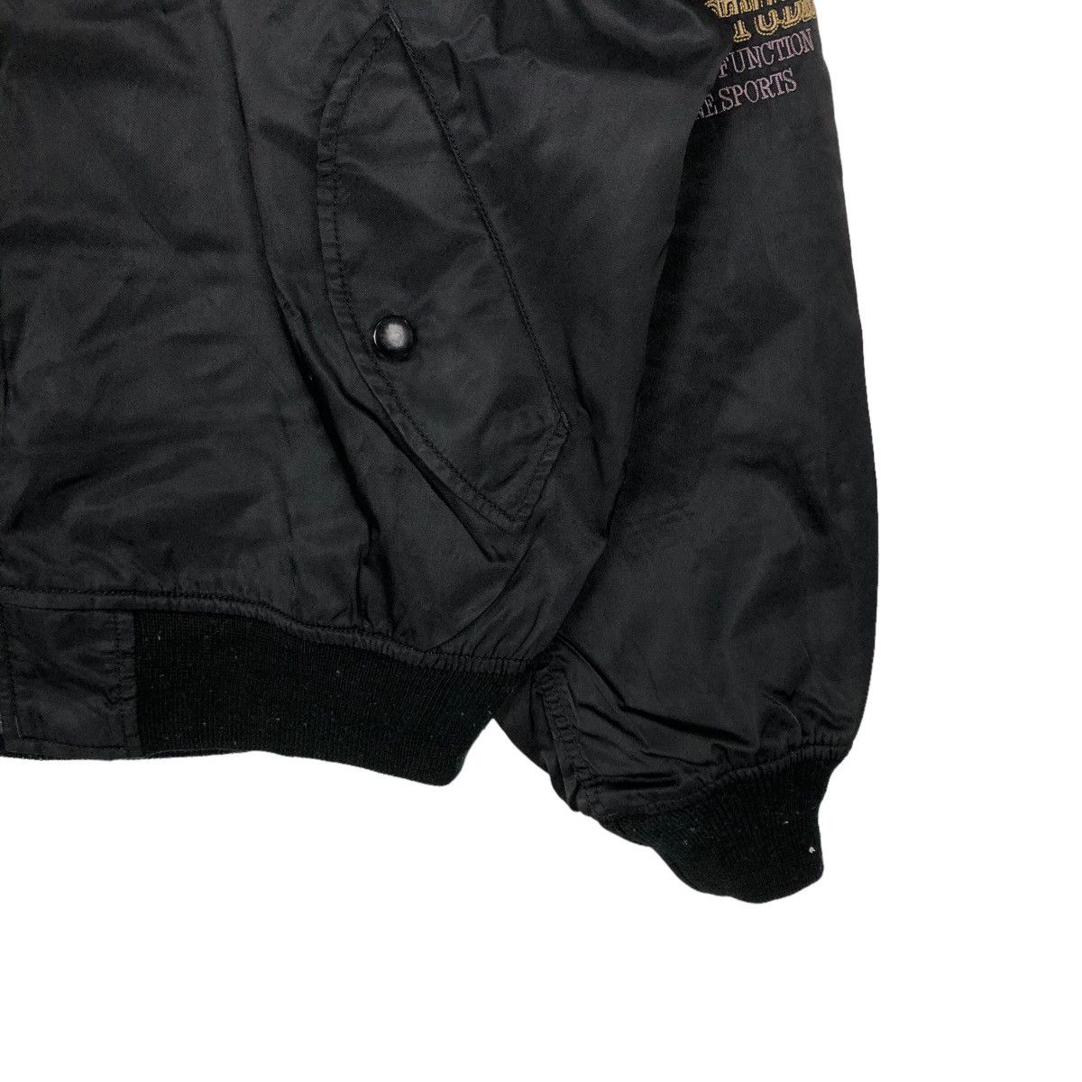 Japanese Brand VINTAGE BOMBER JACKET PRACT STUDIO JAPAN BIG LOGO Size US M / EU 48-50 / 2 - 4 Thumbnail