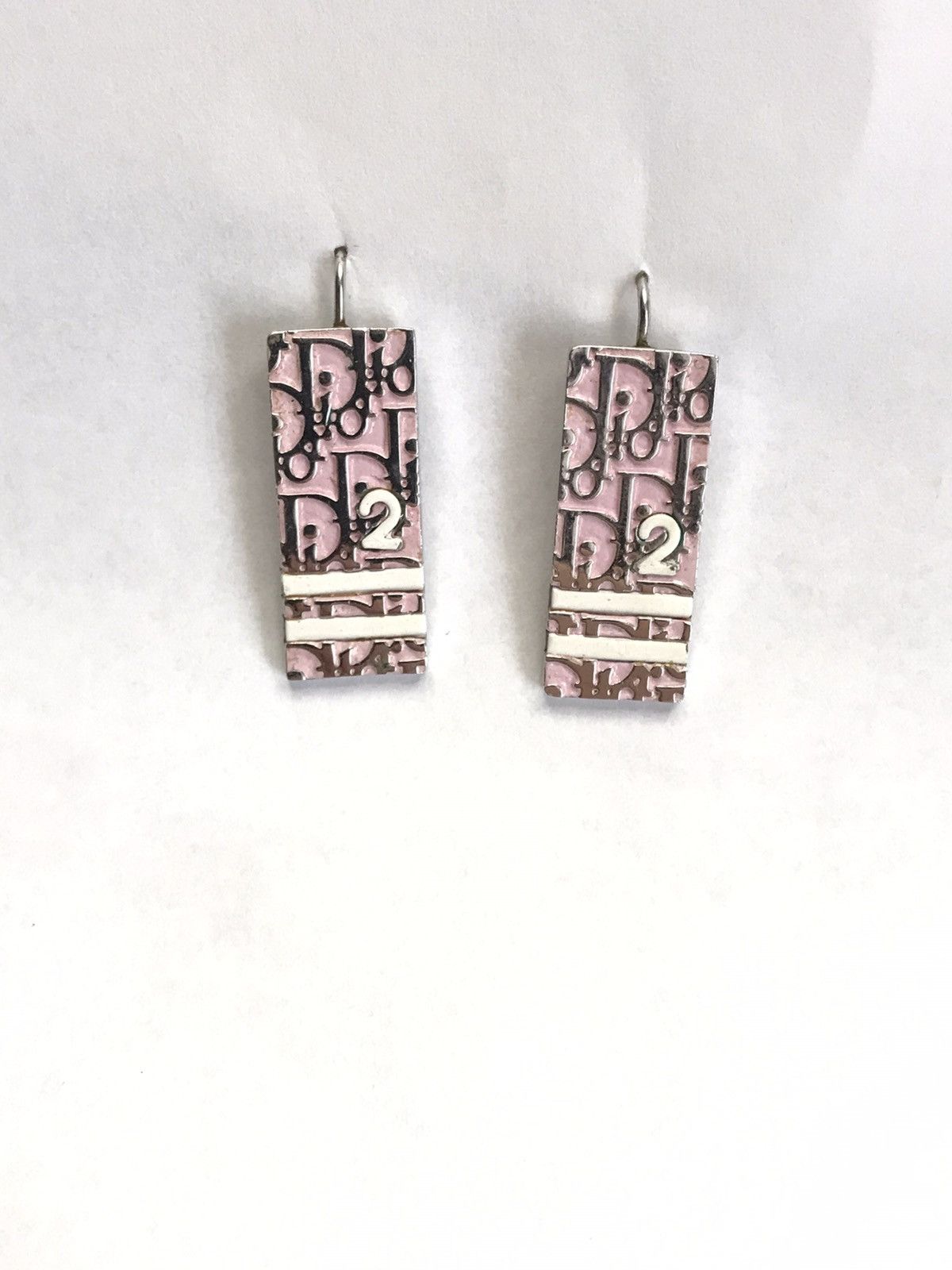 Dior Dior Pink Trotter Earrings Size ONE SIZE - 3 Thumbnail