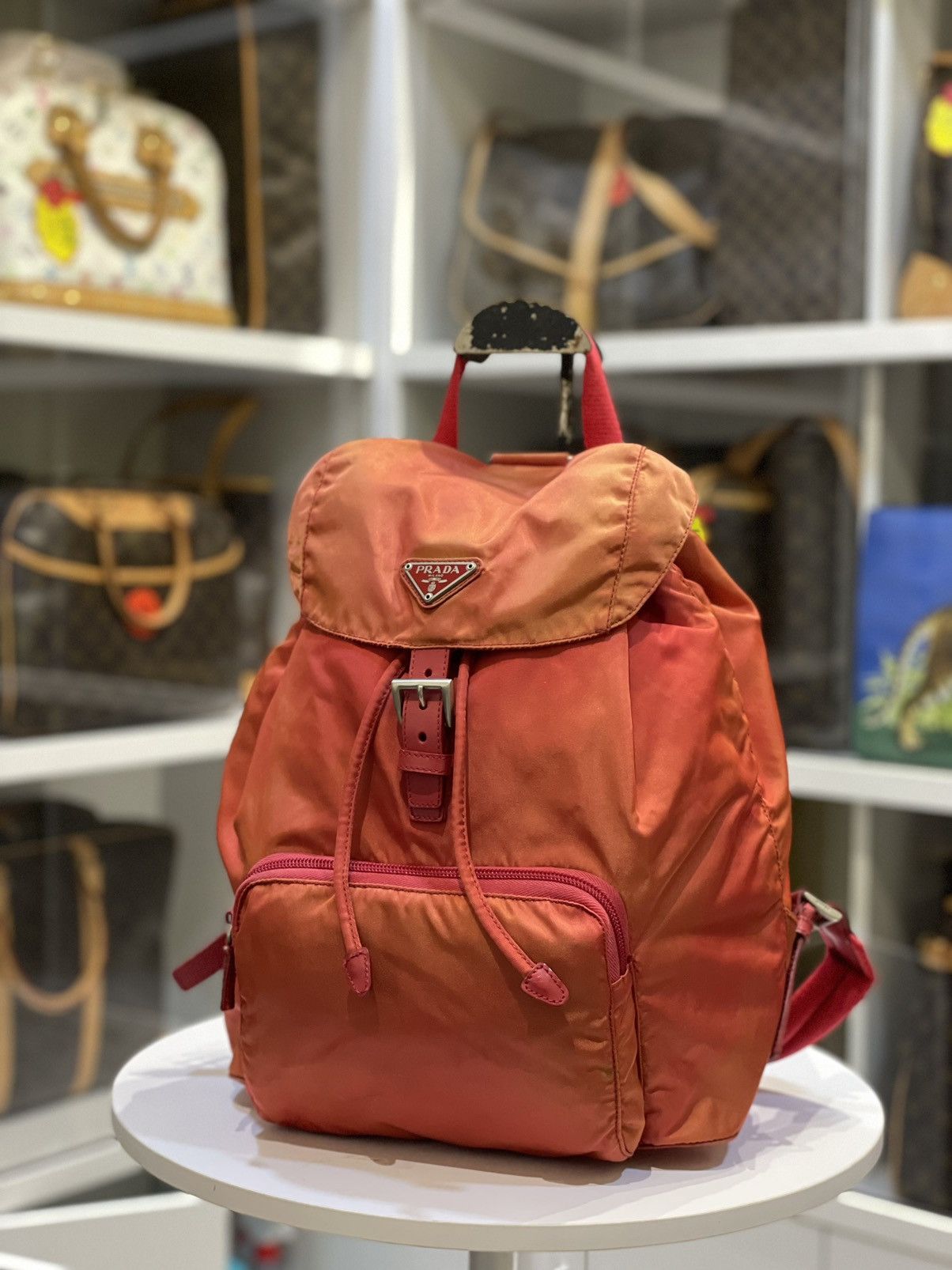 Prada AUTHENTIC PRADA NYLON BACKPACK -1861 Size ONE SIZE - 2 Thumbnail