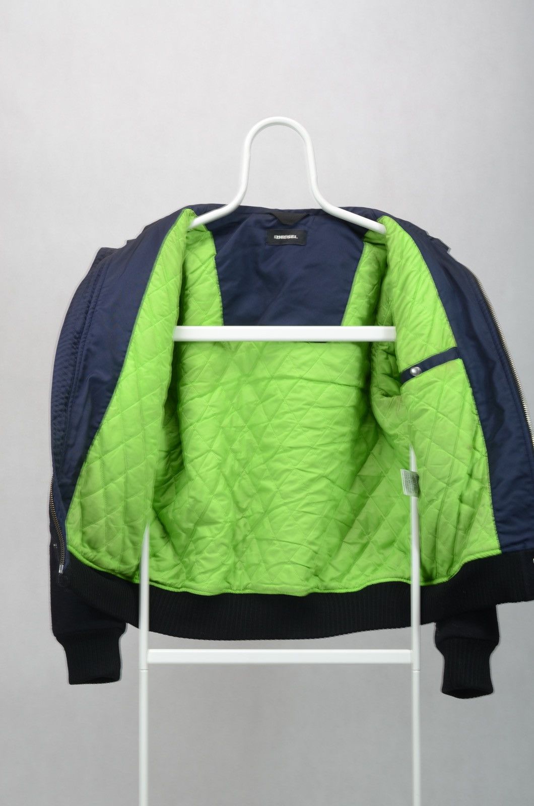 Diesel Diesel wool nylon bomber jacket size L Size US L / EU 52-54 / 3 - 2 Thumbnail