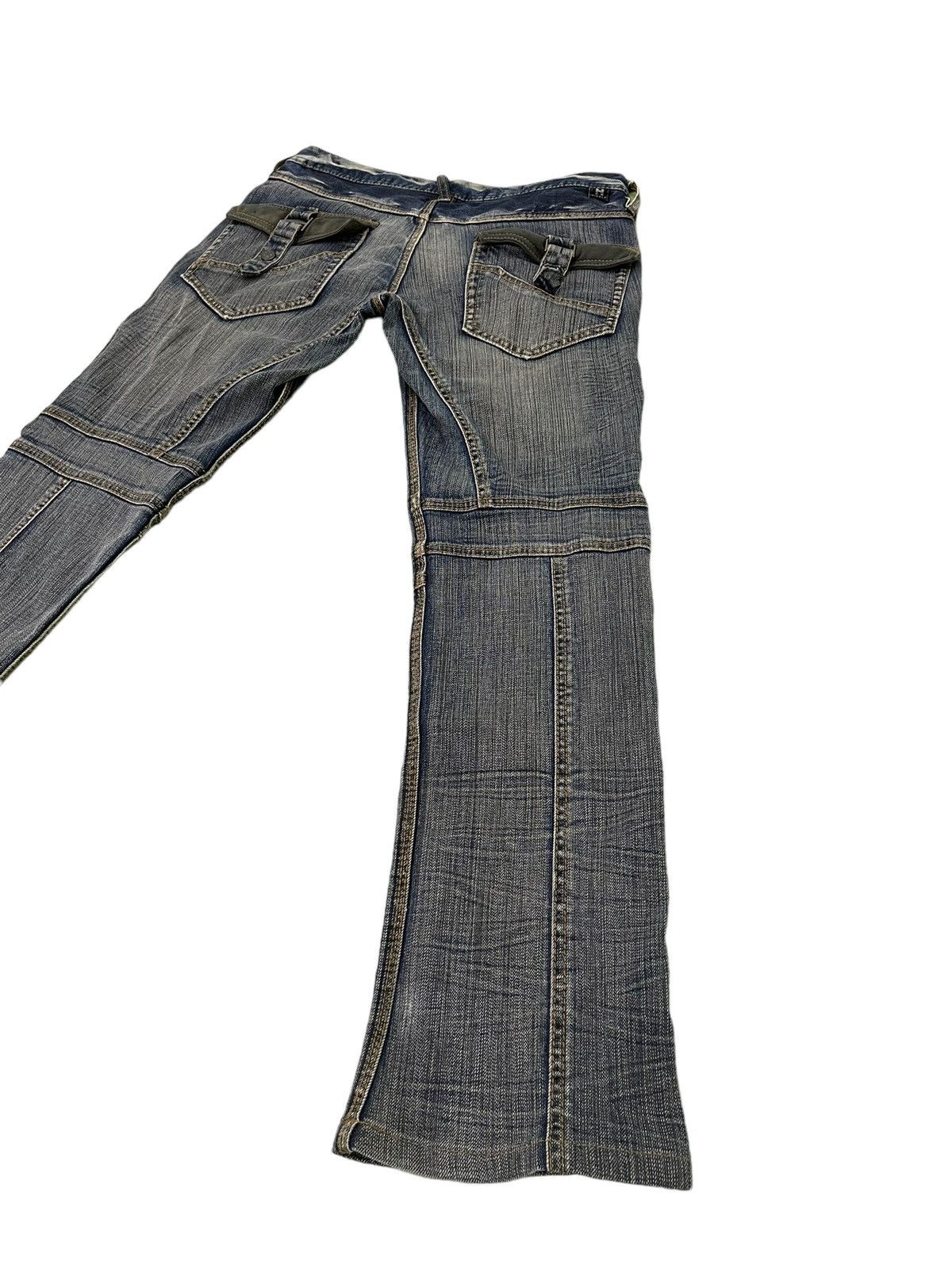 Japanese Brand Slim Jeans Hideaways Nicole Stretch Low Rise 5🟦8 Size US 30 / EU 46 - 3 Thumbnail