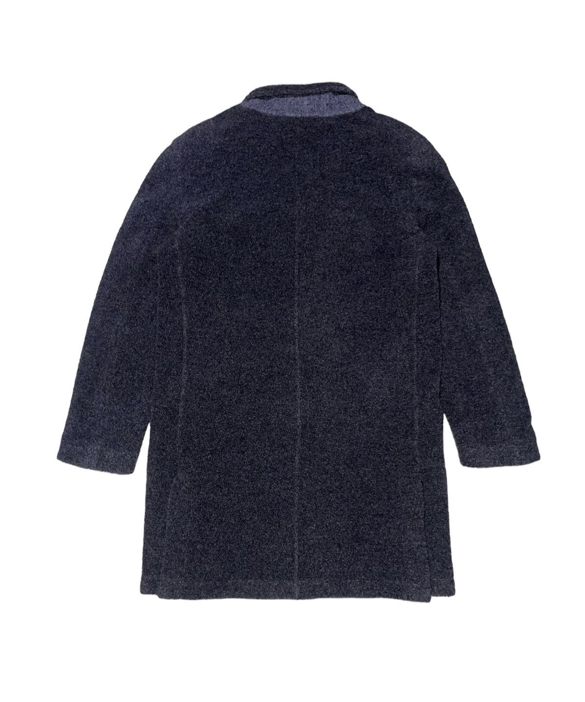Armani Emporio Armani Wool Long Coat Jacket Size US M / EU 48-50 / 2 - 2 Thumbnail