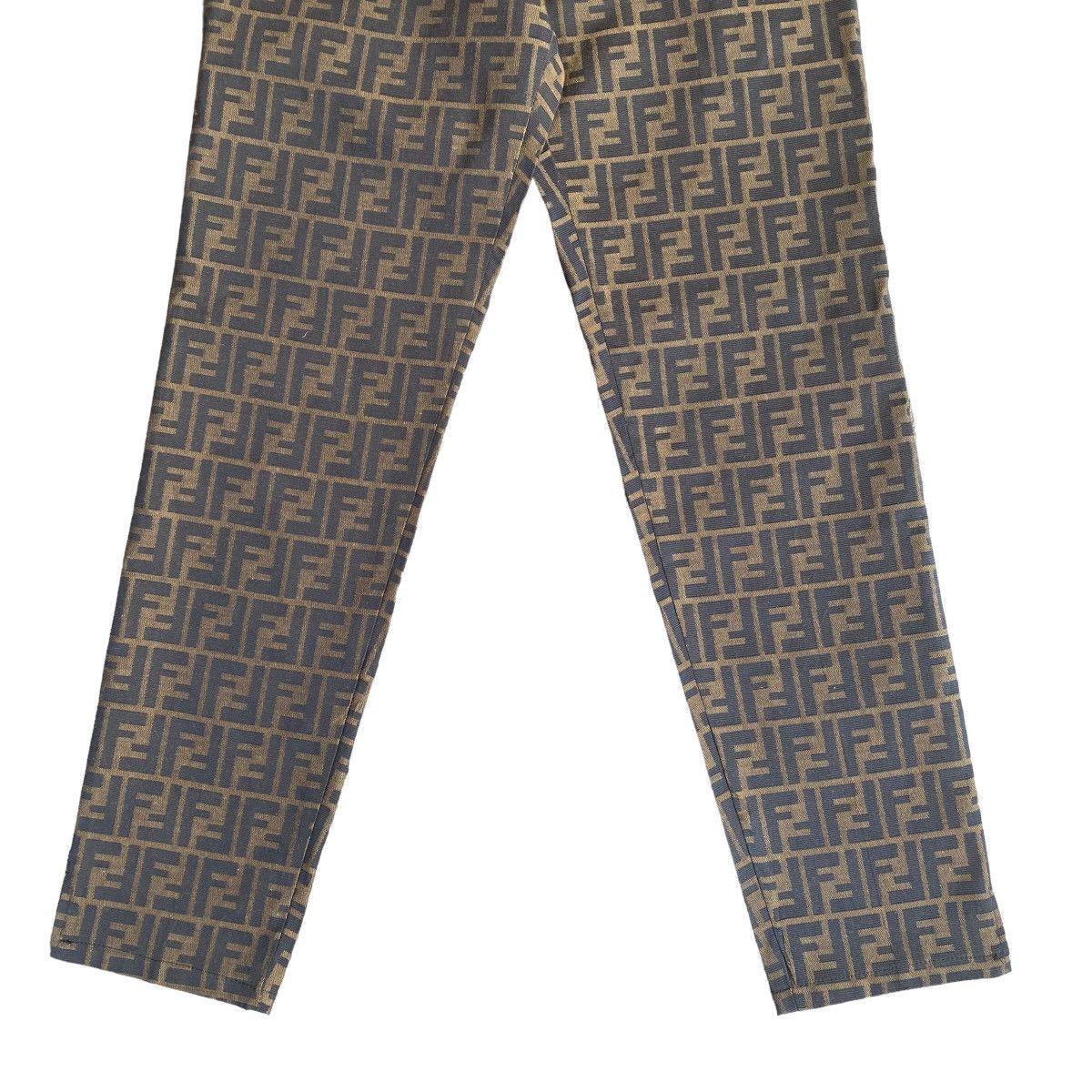 Fendi Vintage Fendi Zucca Monogram Pants Size 26" / US 2 / IT 38 - 6 Thumbnail