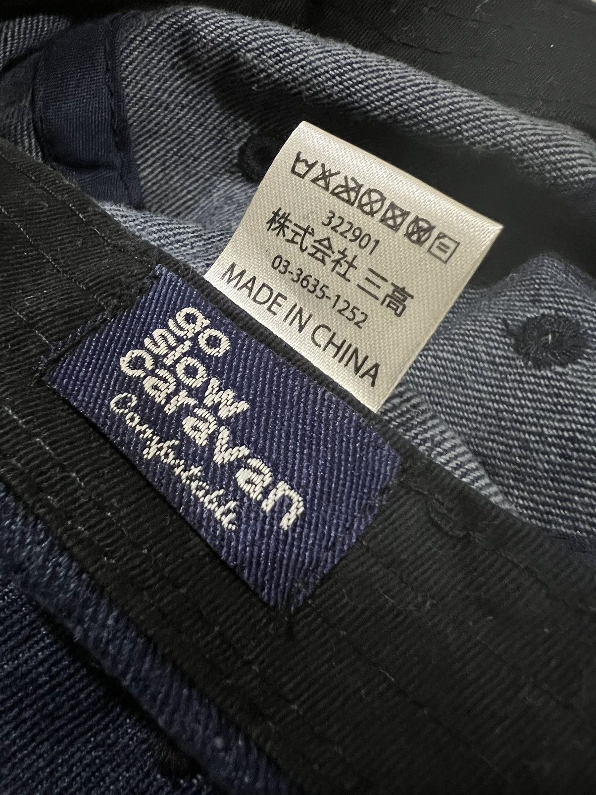Arc'teryx Go Slow Caravan 🇯🇵 Indigo Dye Short Brim Adjustable Cap Size ONE SIZE - 8 Thumbnail