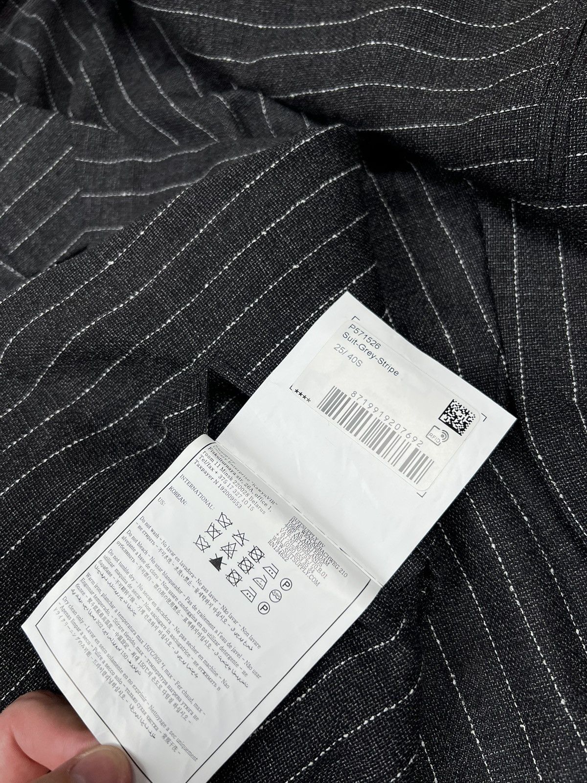 Suitsupply Suitsupply Striped Wool Havana Patch Traveler Blazer Jacket Size 40R - 13 Thumbnail