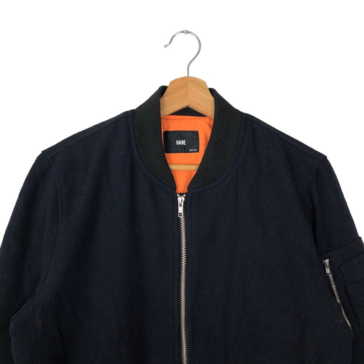 Japanese Brand VINTAGE BOMBER JACKET HARE INSPIRED ISSEY MIYAKE JAPAN Size US M / EU 48-50 / 2 - 2 Thumbnail