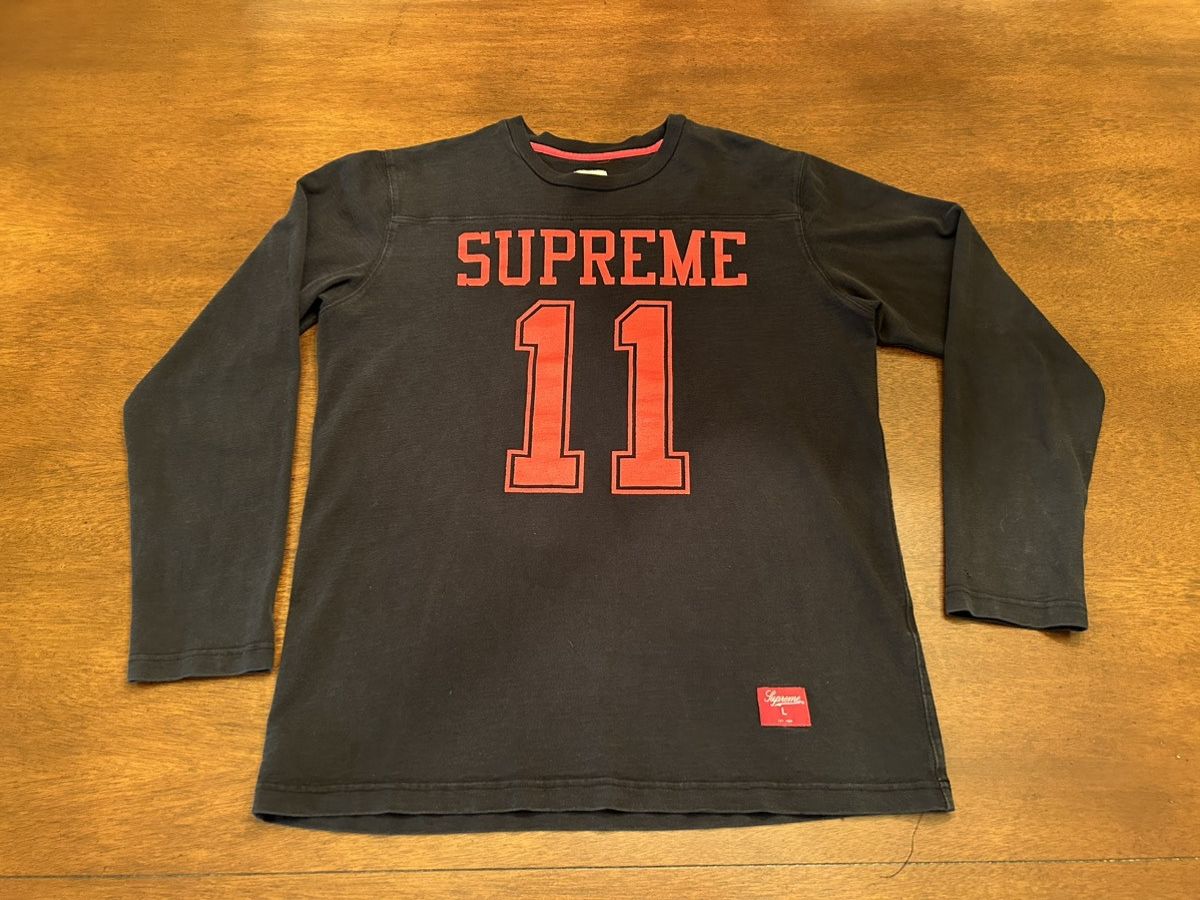 Supreme Supreme 99 Football Long sleeve shirt F/W 12 | Grailed