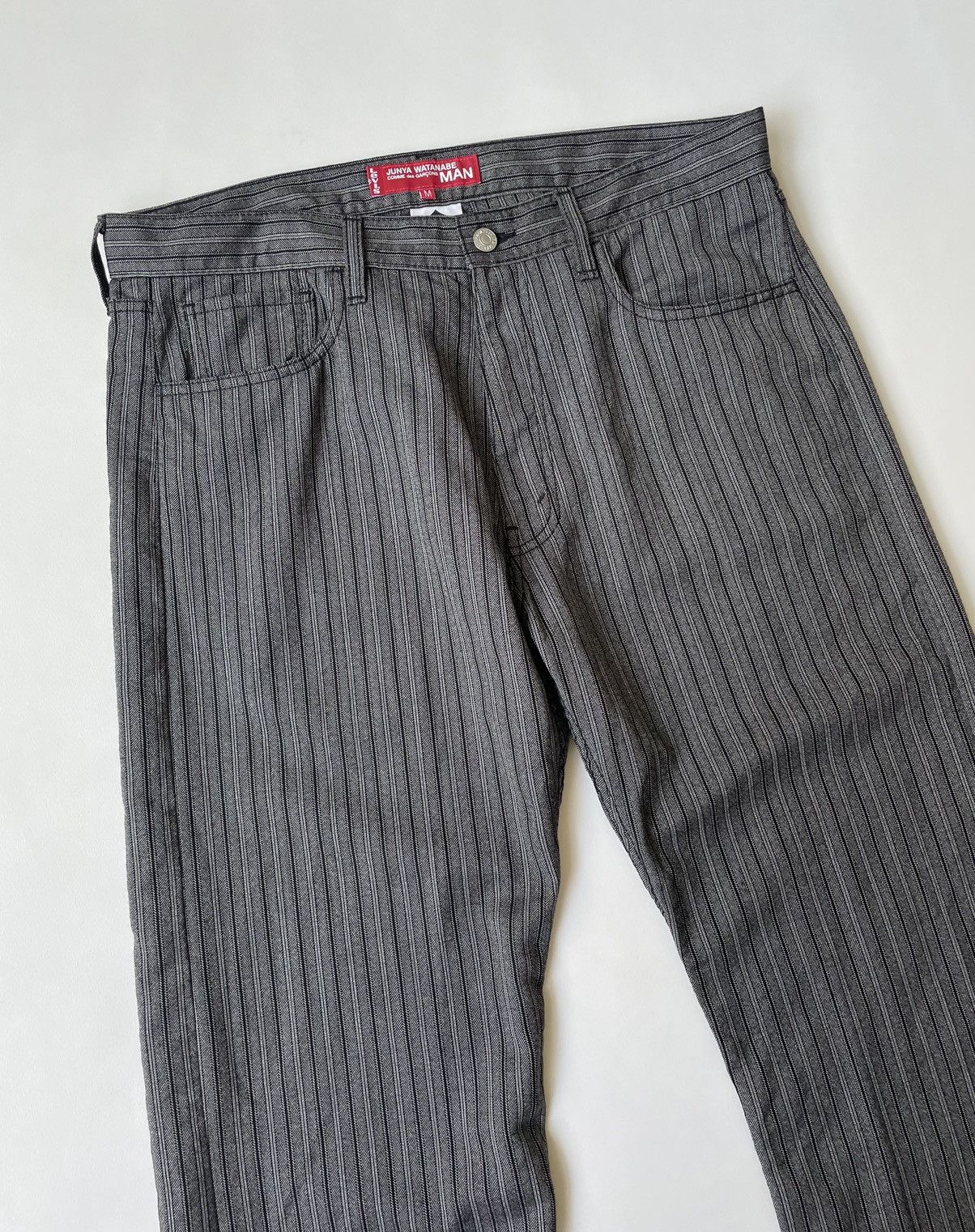 Comme des Garcons A/W 05 Striped Wool Trousers Size US 36 / EU 52 - 5 Thumbnail