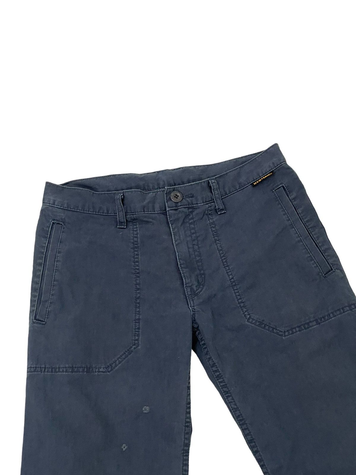 Hysteric Glamour 🎶Hysteric Fatique Pant Boro Low Rise 5🟦9 Size US 29 - 8 Thumbnail