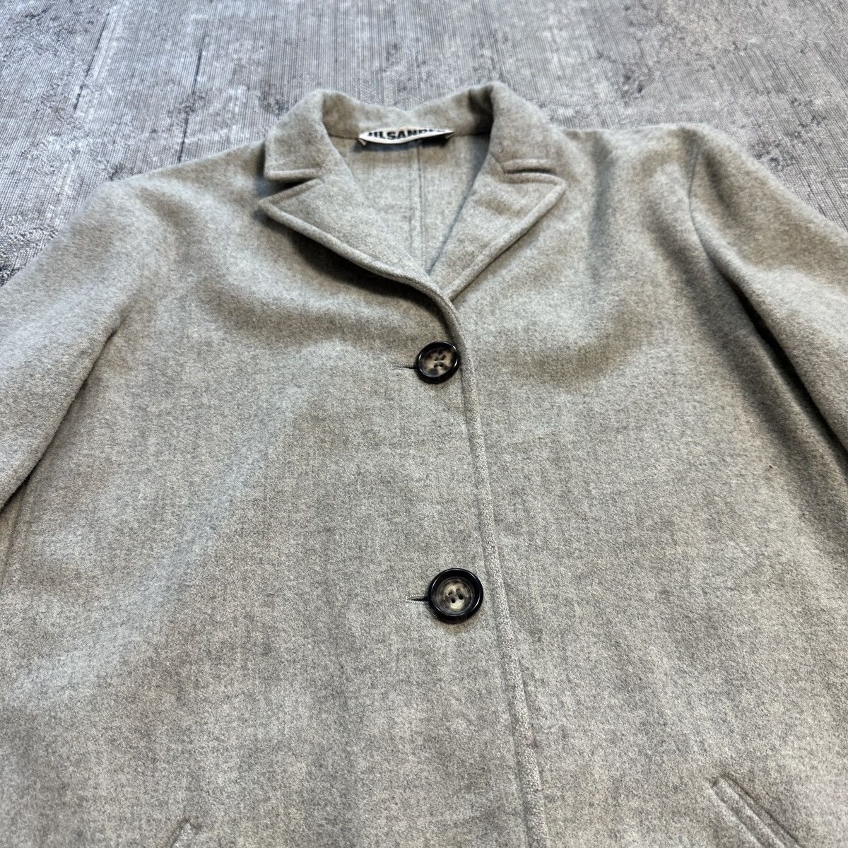 Jil Sander Vintage 90’s Jil Sander Wool Coat Size M / US 6-8 / IT 42-44 - 5 Thumbnail