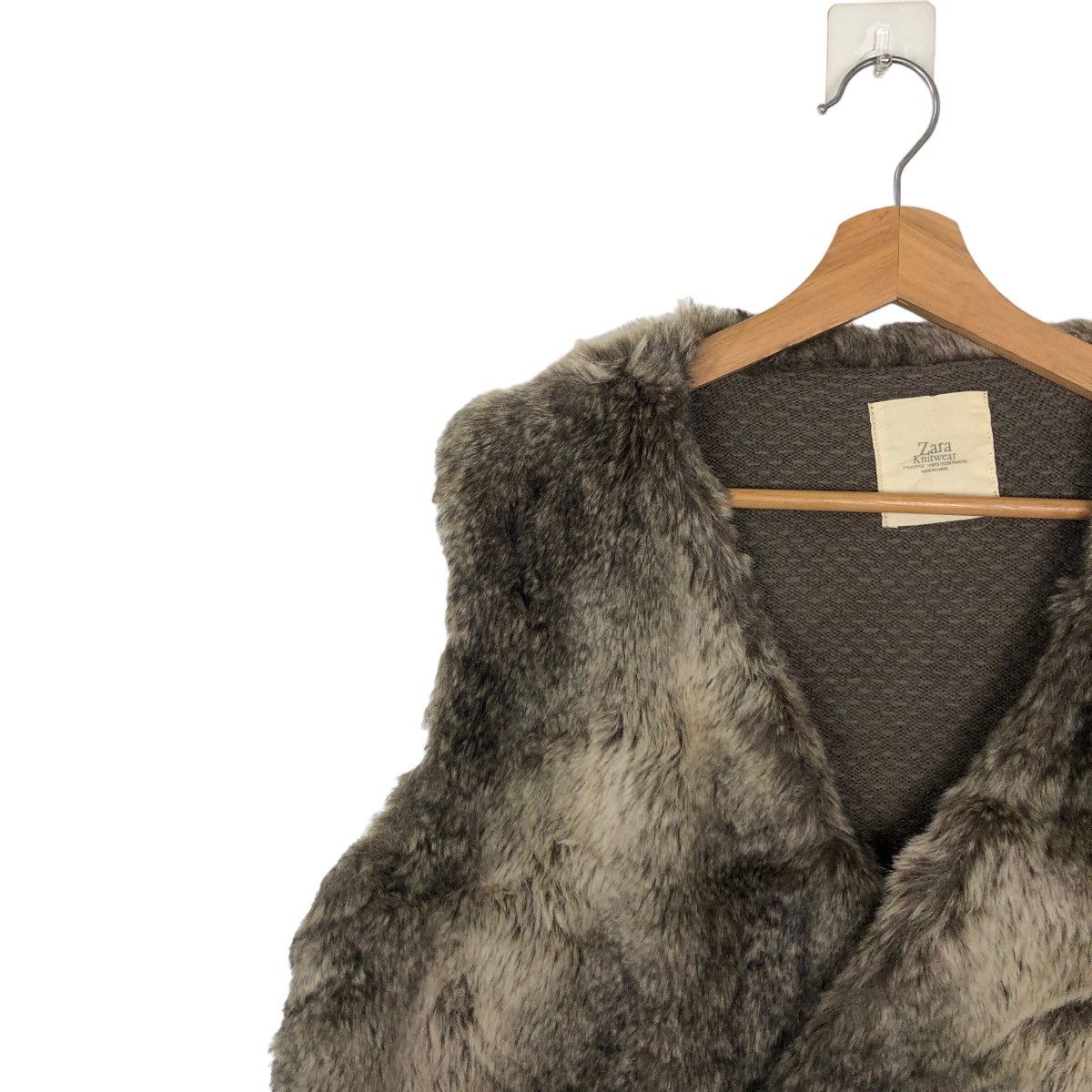 Japanese Brand VINTAGE MINK FUR VEST ZARA KNIT ISSEY MIYAKE STYLE Size US M / EU 48-50 / 2 - 6 Thumbnail