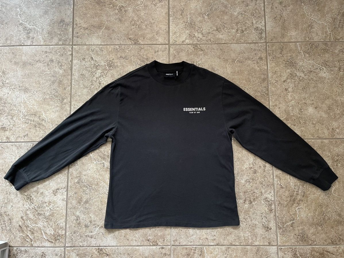 Essentials Fear of God Essentials Floral Photo Long Sleeve FW19 Size US M / EU 48-50 / 2 - 2 Thumbnail