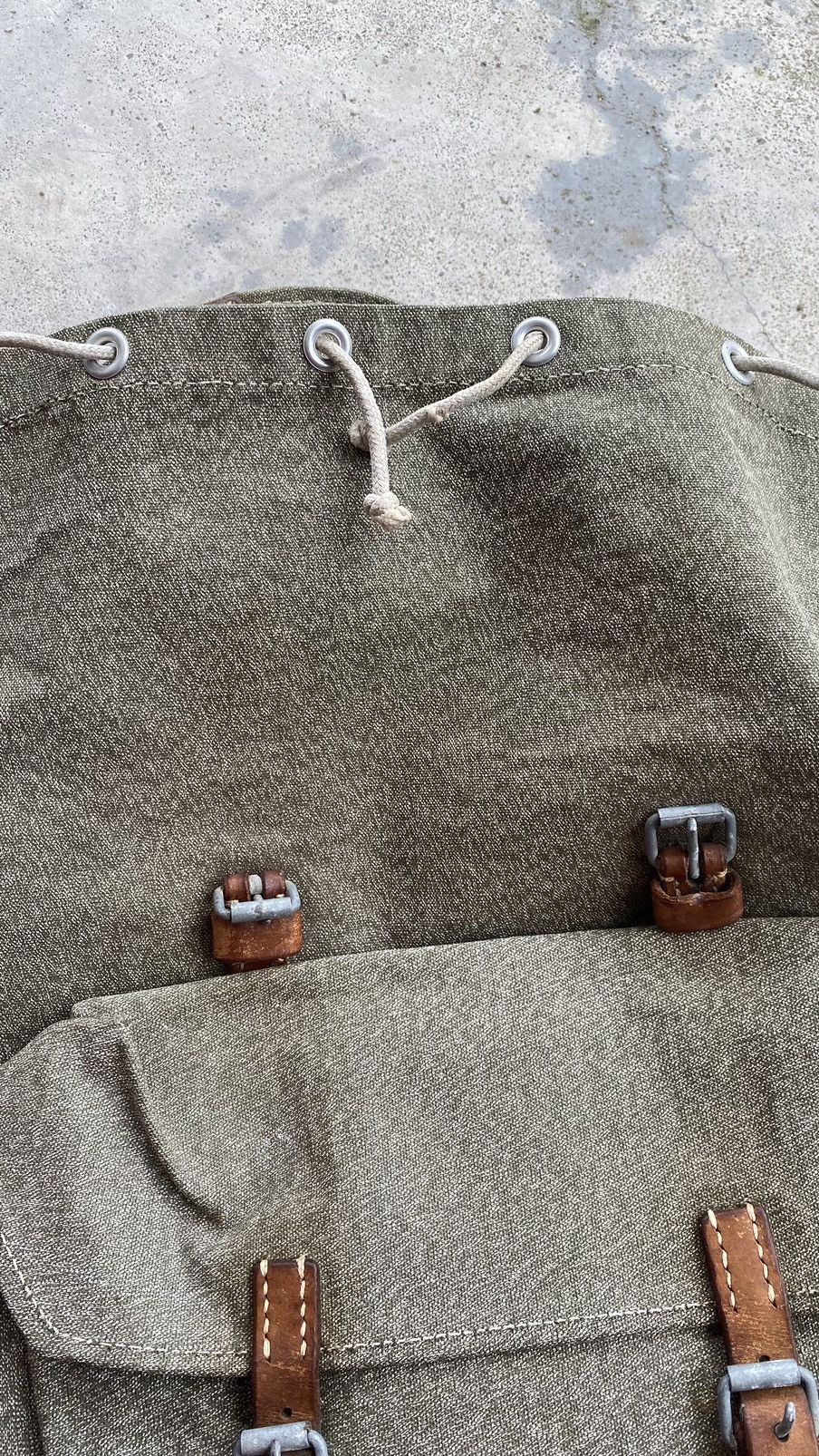 Vintage True Vintage Issue 1957 Rucksack Bag Pack Swiss Army Size ONE SIZE - 12 Thumbnail