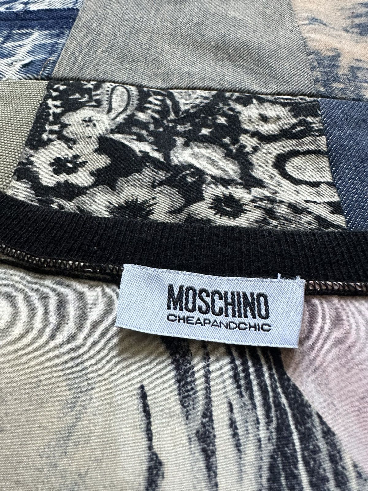 Moschino Moschino Tshirt Nice Design Floral Art Size S / US 4 / IT 40 - 9 Thumbnail