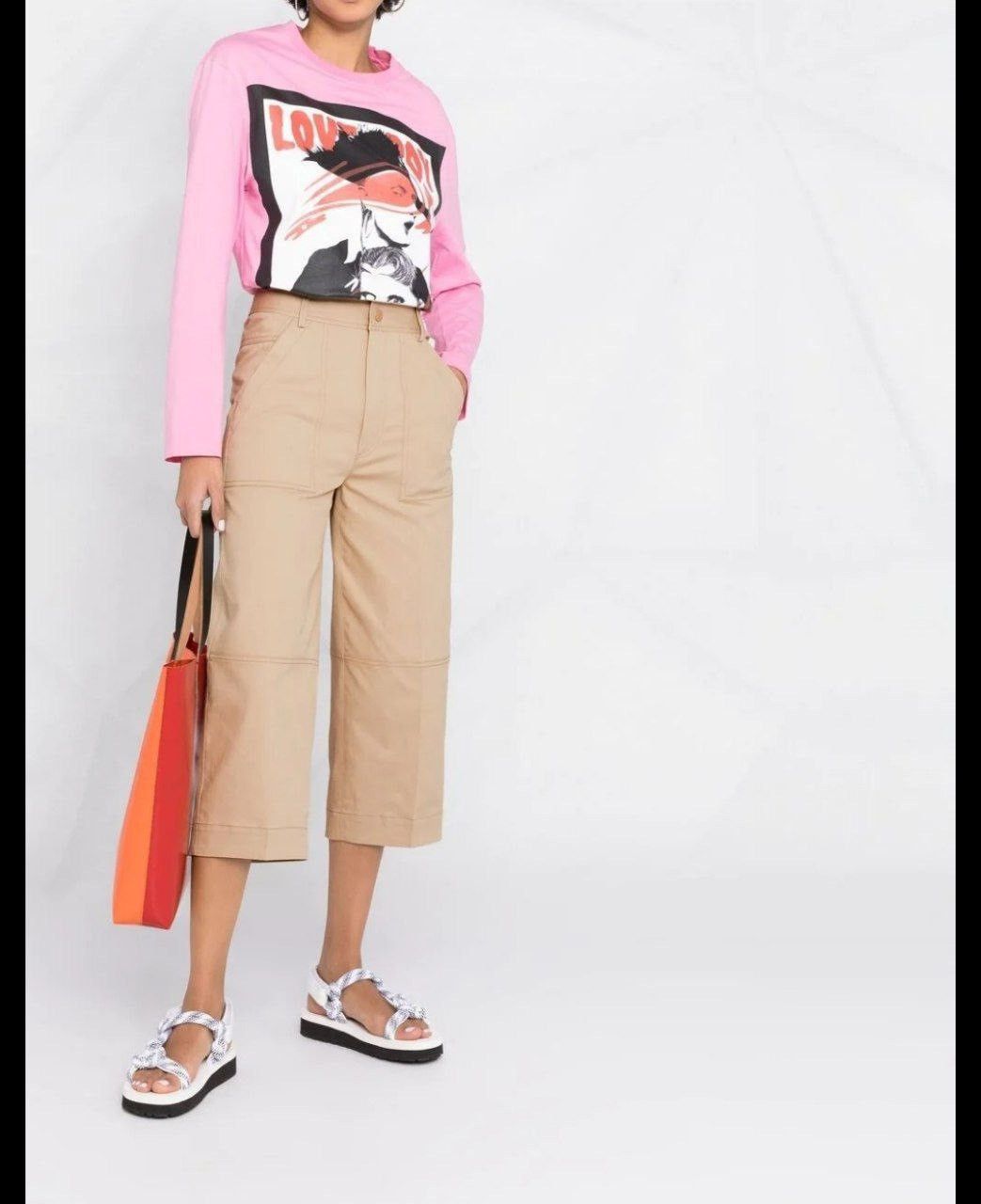 Moncler Moncler canvas avant garde culottes pants with patch Size 28" / US 6 / IT 42 - 3 Thumbnail