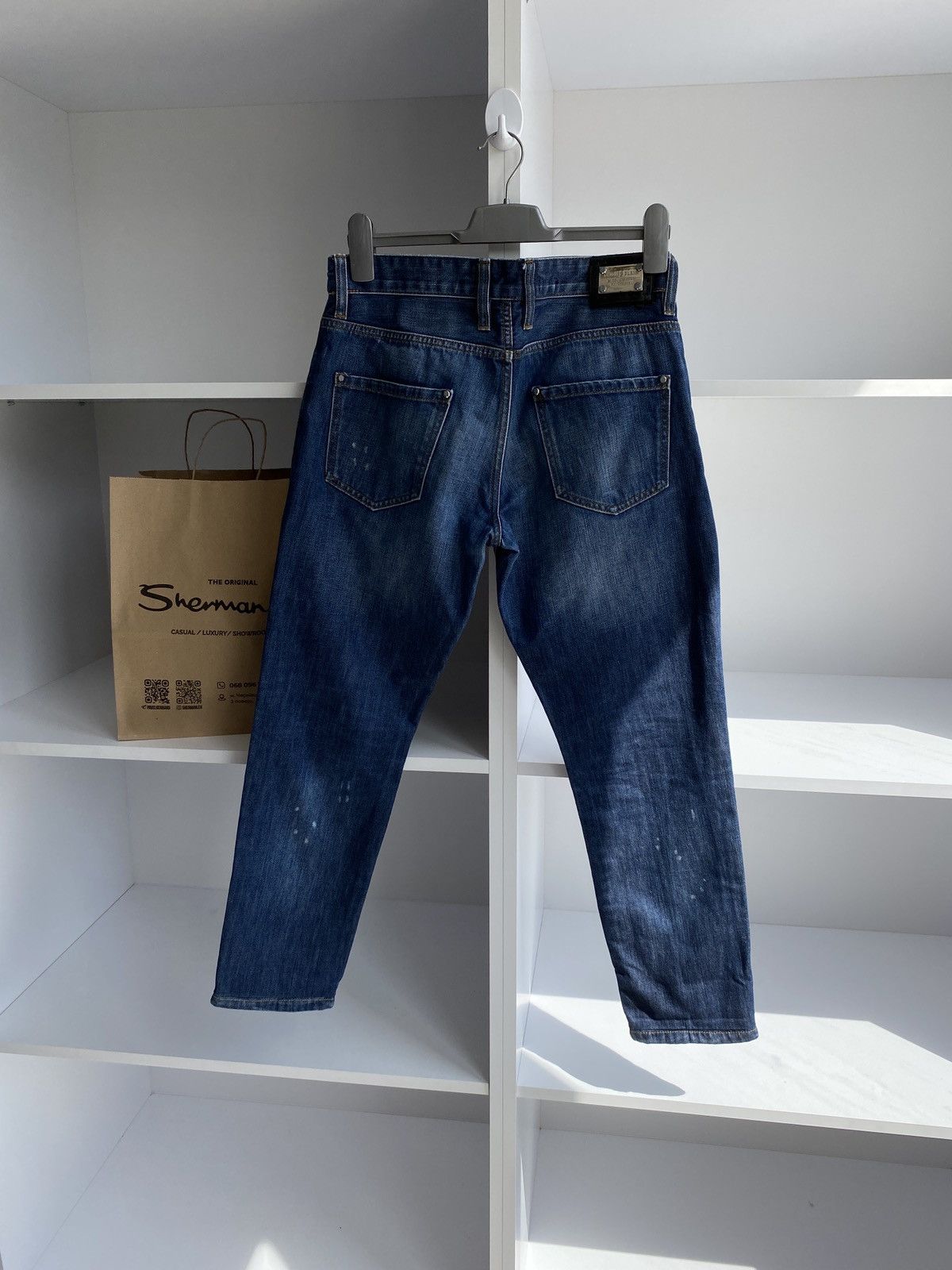Philipp Plein × Vintage Philipp Plein Jeans Vintage Distressed Size US 33 - 6 Thumbnail