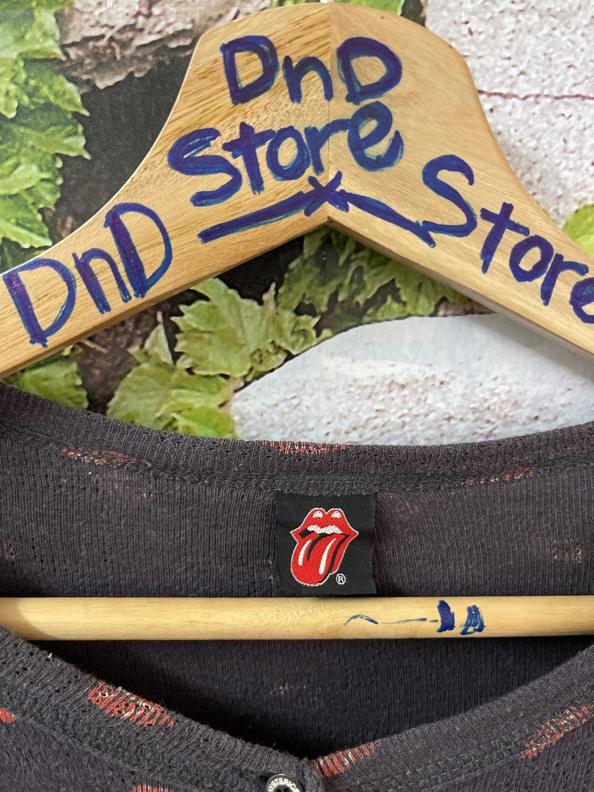 Hysteric Glamour × The Rolling Stones 🇯🇵VTG HYSTERIC GLAMOUR X ROLLING STONES BUTTON UP VERY RARE Size ONE SIZE - 7 Thumbnail