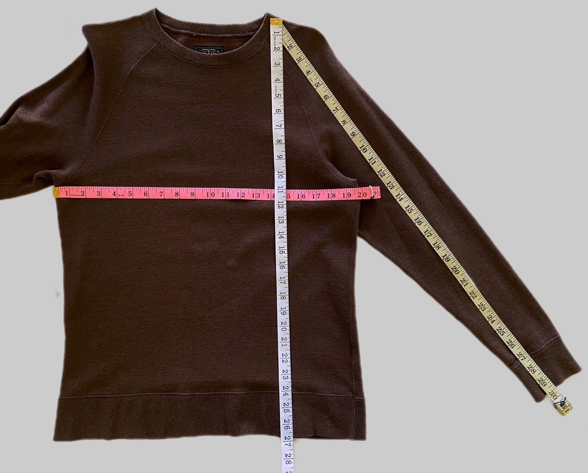 Beams Plus 💥RARE💥 Vintage Beams Plus Raglan Dark Brown Crewneck Size US L / EU 52-54 / 3 - 4 Thumbnail