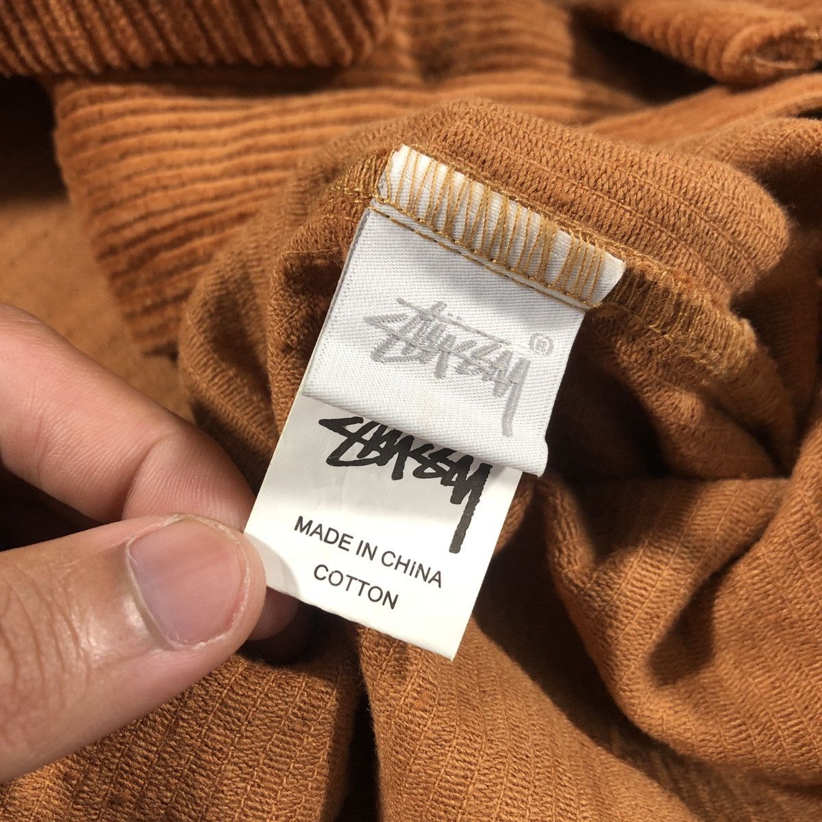 Stussy × Vintage (6) Stussy Parka Rust Corduroy Coats Size M / US 6-8 / IT 42-44 - 5 Thumbnail