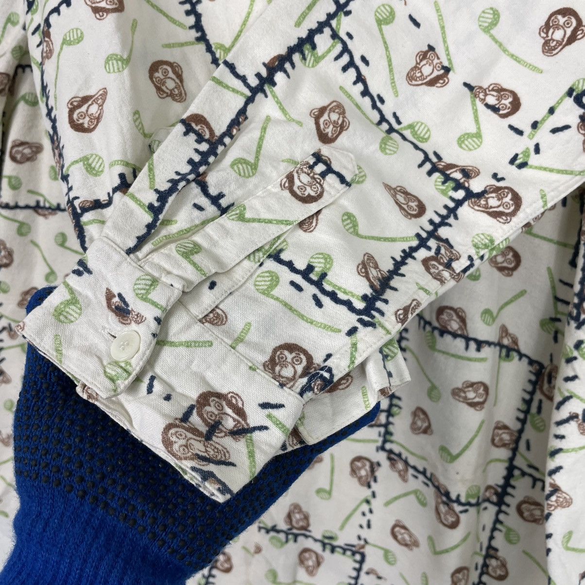 Issey Miyake × Japanese Brand × Ne-Net 🔥NENET JAPAN SLEEP PYJAMAS BUTTON SHIRT Size L / US 10 / IT 46 - 6 Thumbnail