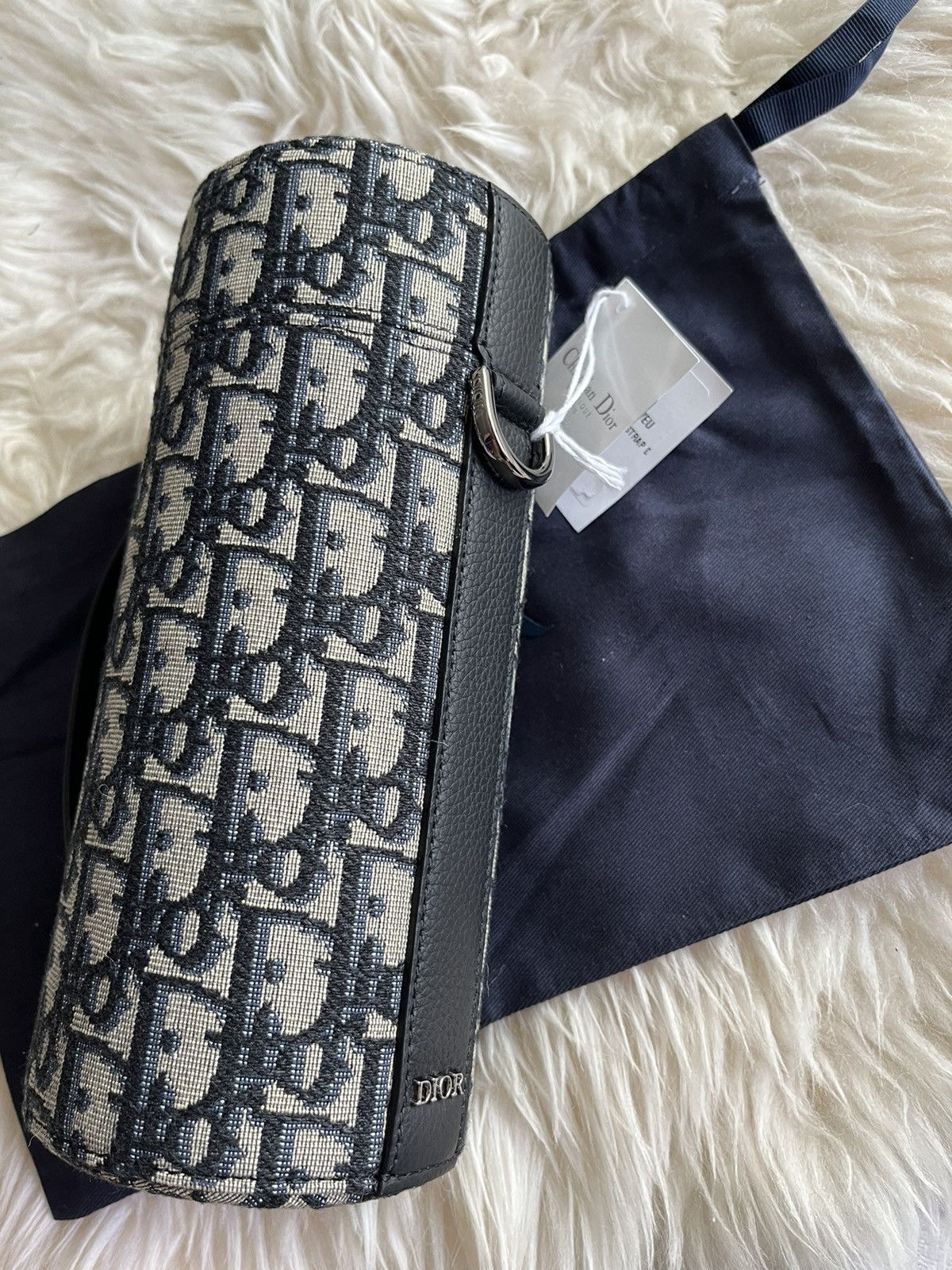 Dior Rare Brand New Limited Edition Oblique Roller Saddle Bag Size ONE SIZE - 16 Thumbnail