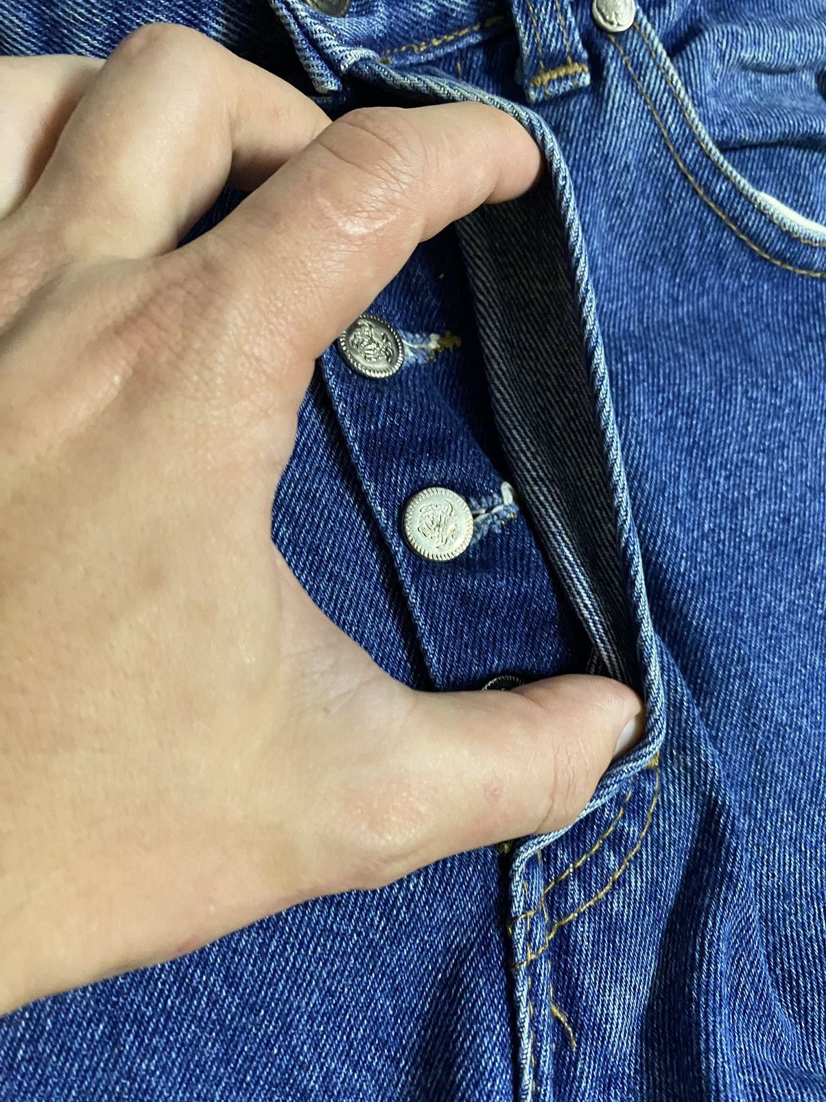 Versace Jeans Couture Rare Vintage Luxury Jeans Versace Jeans Couture. Size US 30 / EU 46 - 9 Thumbnail