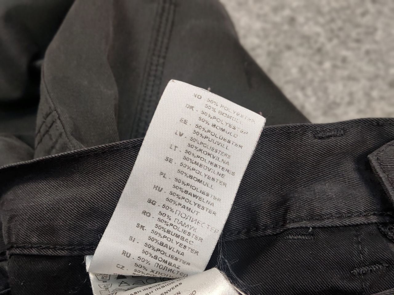 Carhartt Vintage 90's Carhartt Skill Faded Black Logo Pants Hype Size US 31 - 12 Thumbnail