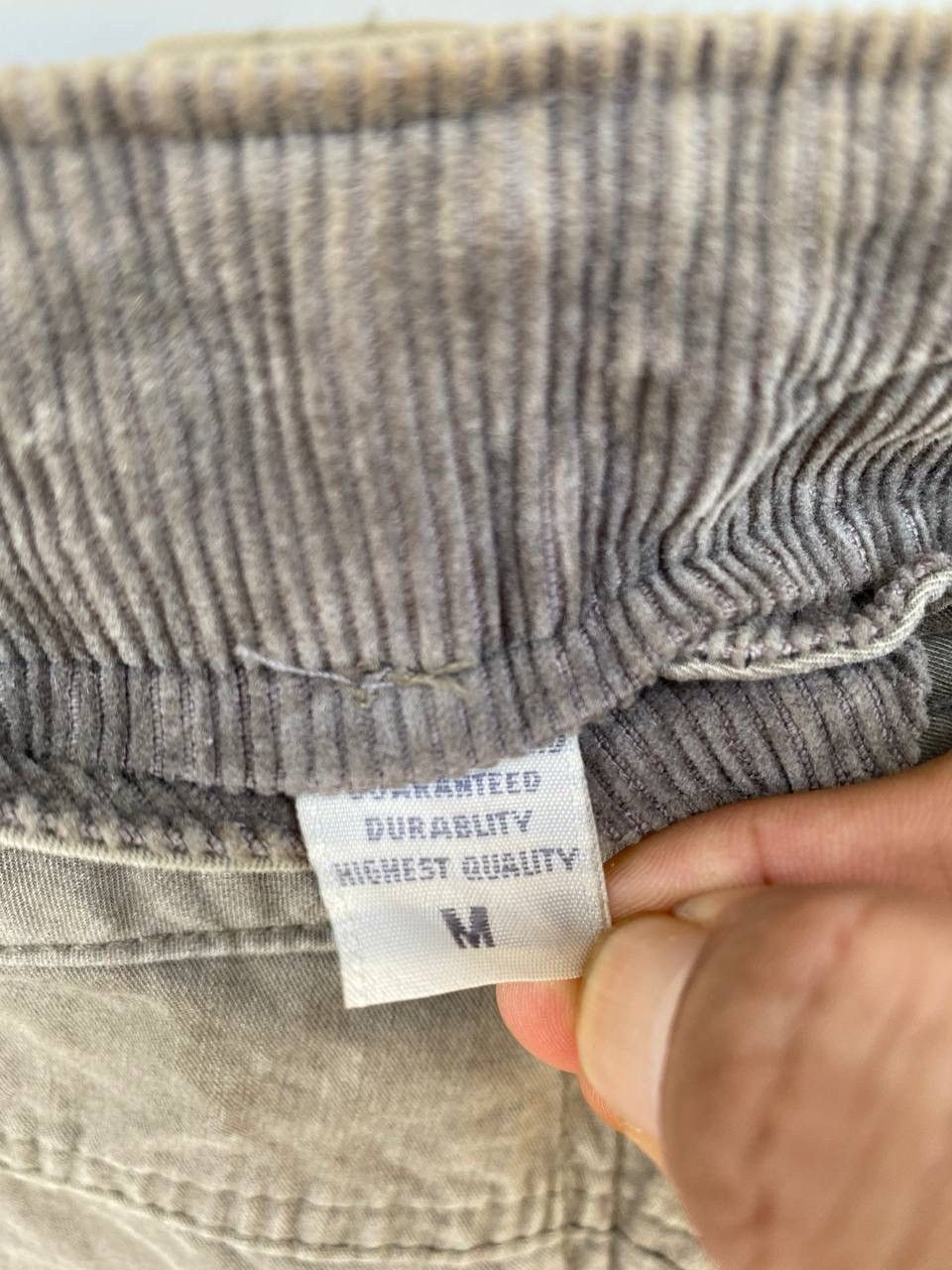 Jacobs By Marc Jacobs × Marc Jacobs × Marc by Marc Jacobs Vintage 90s Marc Jacob Bondage Cargo Corduroy Pockets Pants Size US 31 - 7 Thumbnail