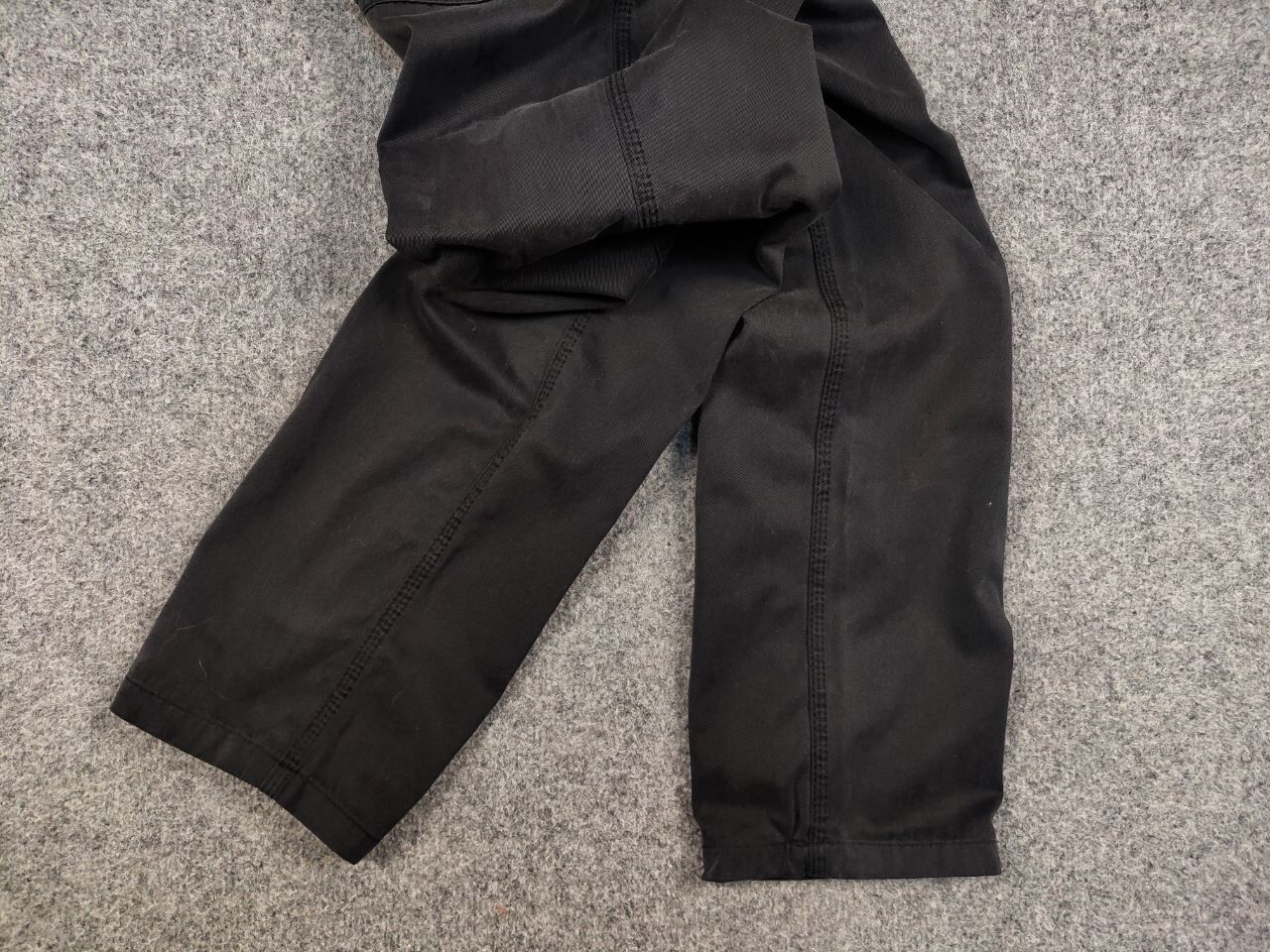 Carhartt Vintage 90's Carhartt Skill Faded Black Logo Pants Hype Size US 31 - 5 Thumbnail