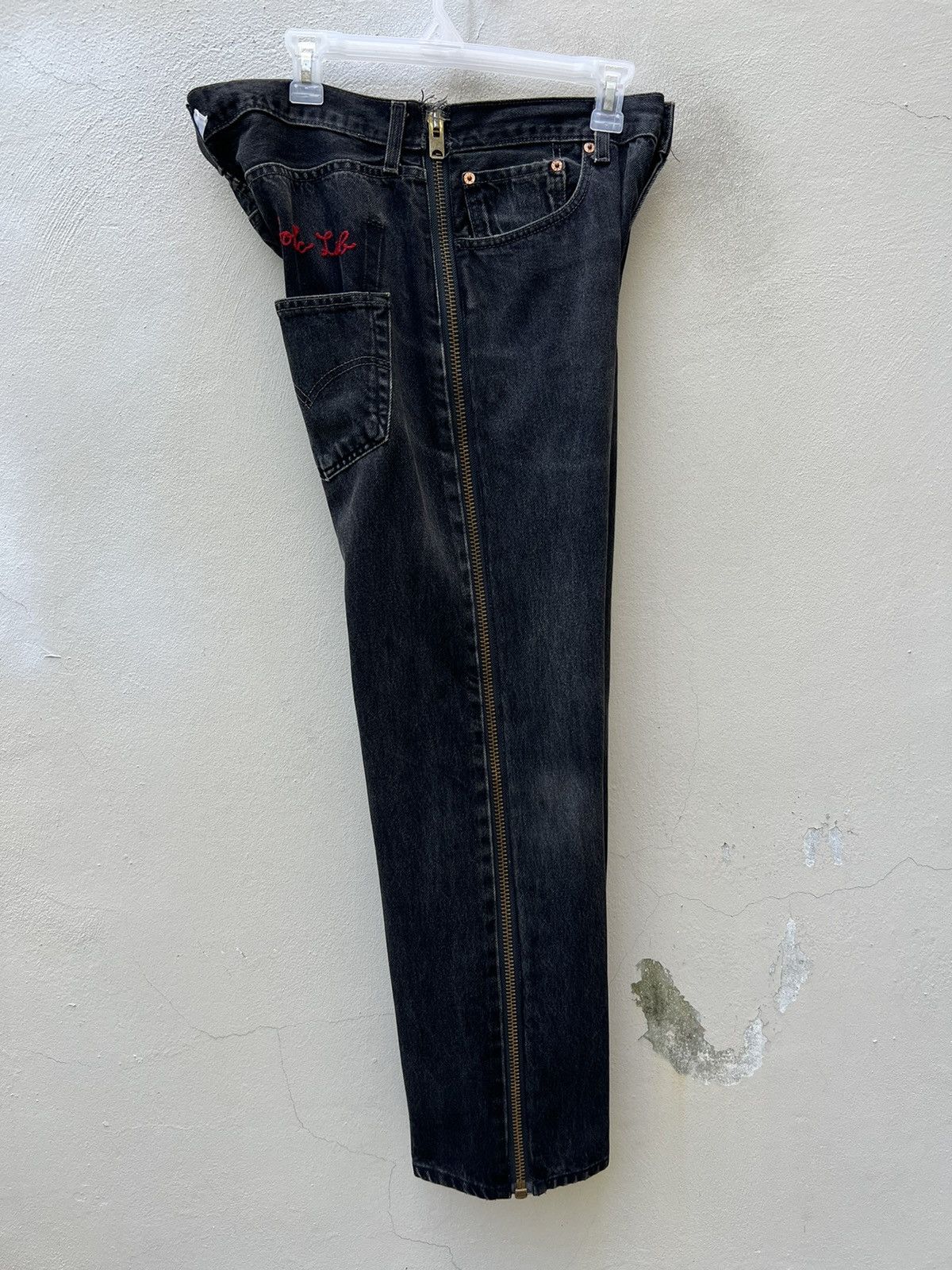 Needles Vintage Levi’s 501 REBIULD by Sonic Lab Needles Denim Jeans Size US 32 / EU 48 - 21 Thumbnail