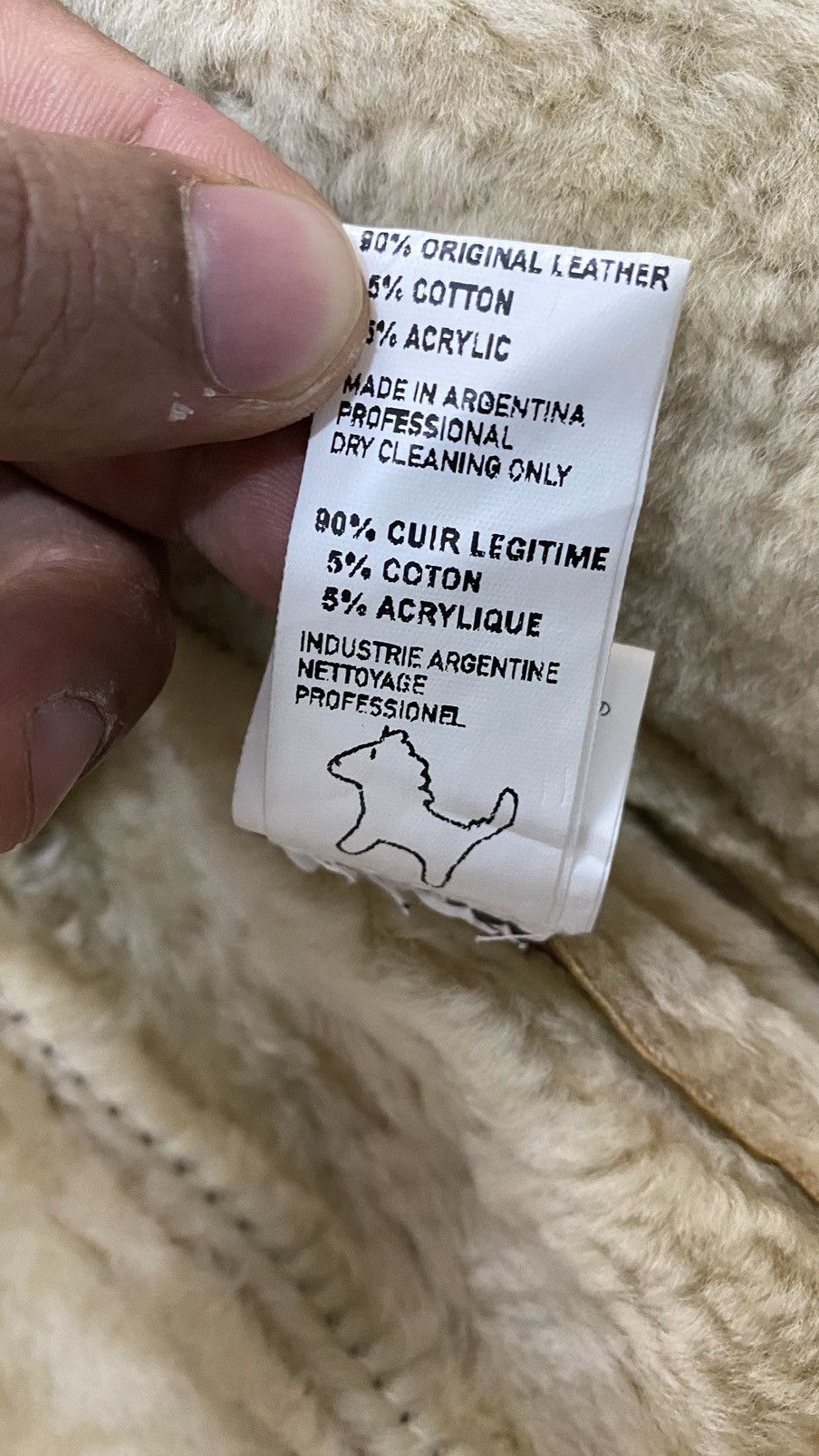 Vintage Doma Sheepskin Shearling Cropped Jacket Size S / US 4 / IT 40 - 20 Thumbnail