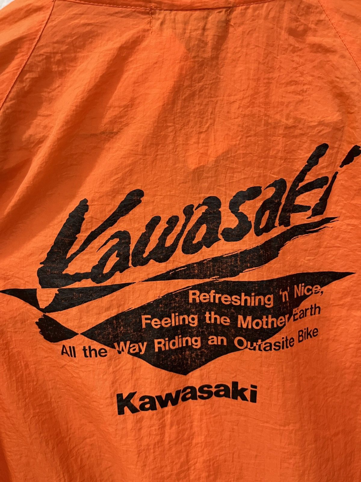 Vintage (Vvvv)💣🔥VTG KAWASAKI RACING Size US M / EU 48-50 / 2 - 12 Thumbnail