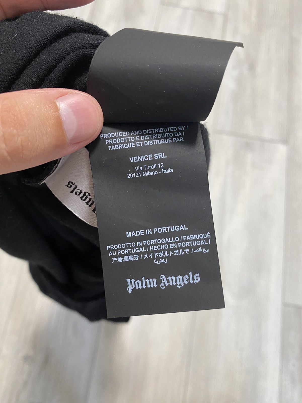 Palm Angels Palm Angels Signature Spray Milano T-Shirt Size US M / EU 48-50 / 2 - 6 Thumbnail