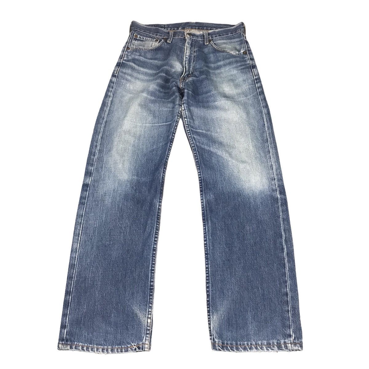 Levi's LEVIS 503 JAPANESE BAGGY BLUE FADED DENIM PANTS Size US 31 - 1 Thumbnail