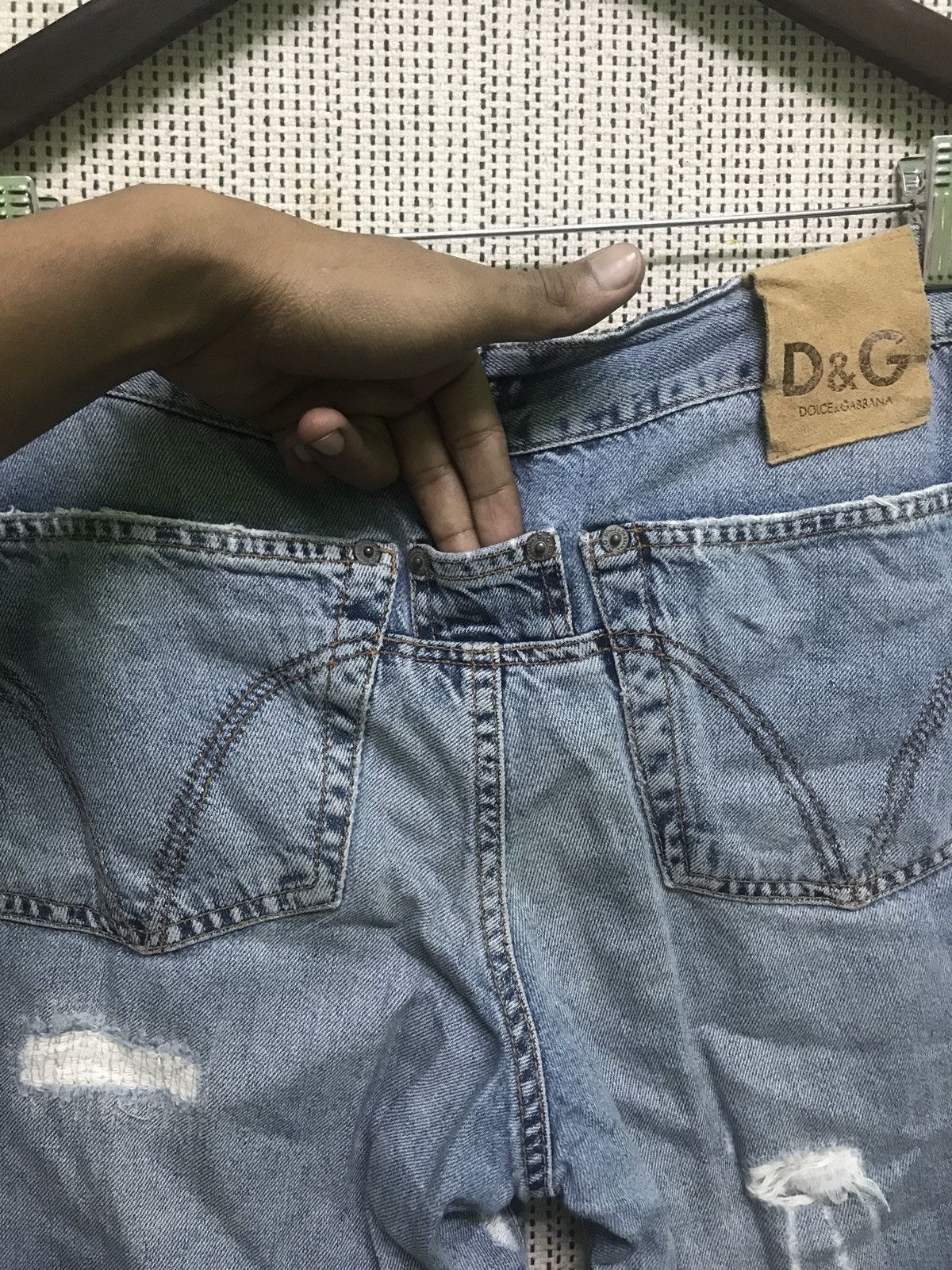 Dolce & Gabbana ‼️‼️ vintage distressed dolce & gabbana very rare Size US 34 / EU 50 - 5 Thumbnail