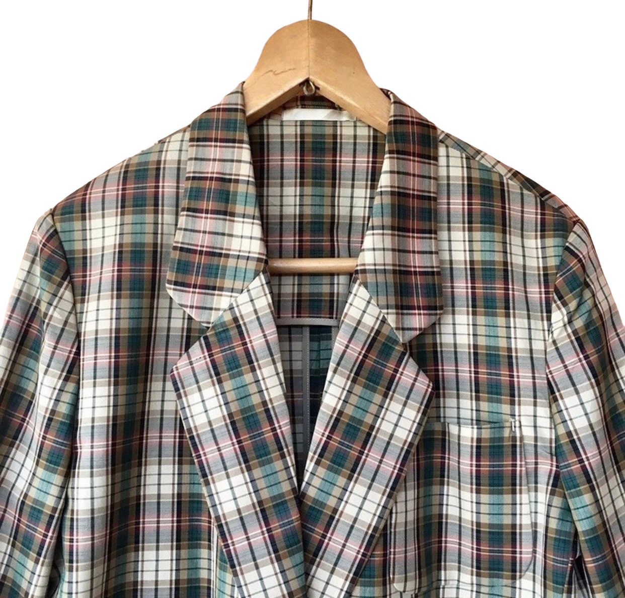 Burberry Iconic Vintage Burberrys Prorsum Plaid Blazer/Coat Sz 13br Size US L / EU 52-54 / 3 - 2 Thumbnail