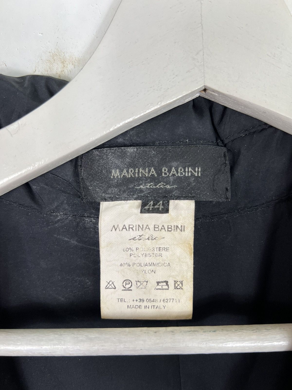 MR & MRS ITALY 🔥 MARINA BABINI JACKET MADE IN ITALY Size US S / EU 44-46 / 1 - 10 Thumbnail