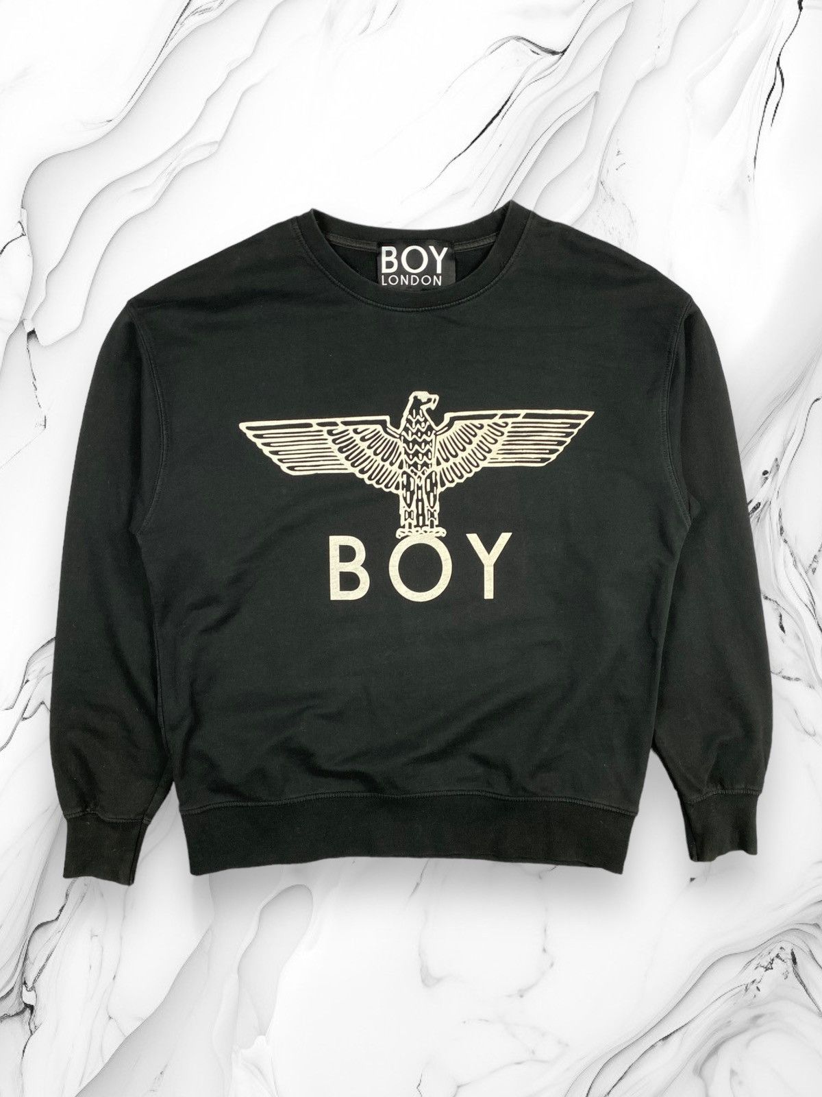 Boy London Vintage Boy London Big Logo Sweatshirt Size US S / EU 44-46 / 1 - 1 Thumbnail