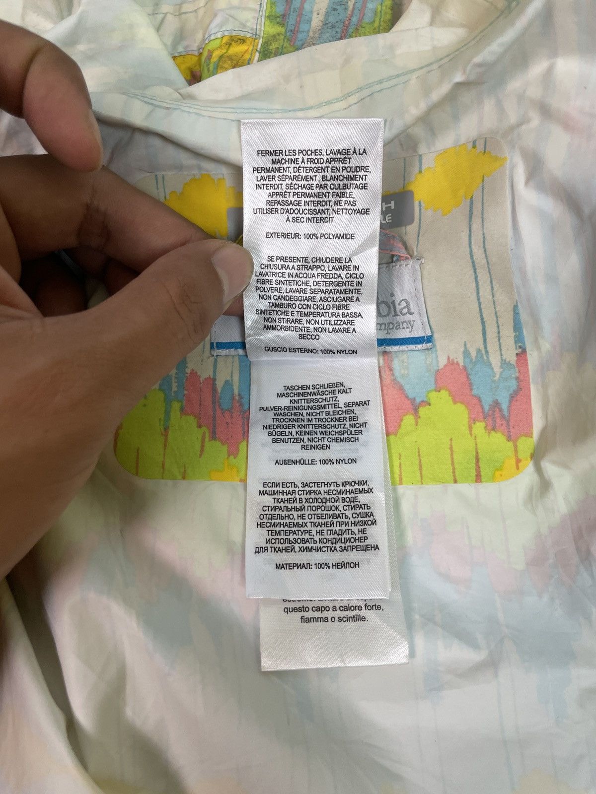 Columbia Columbia Navajo Fullprint Waterproof Cloaks Size US XL / EU 56 / 4 - 16 Thumbnail