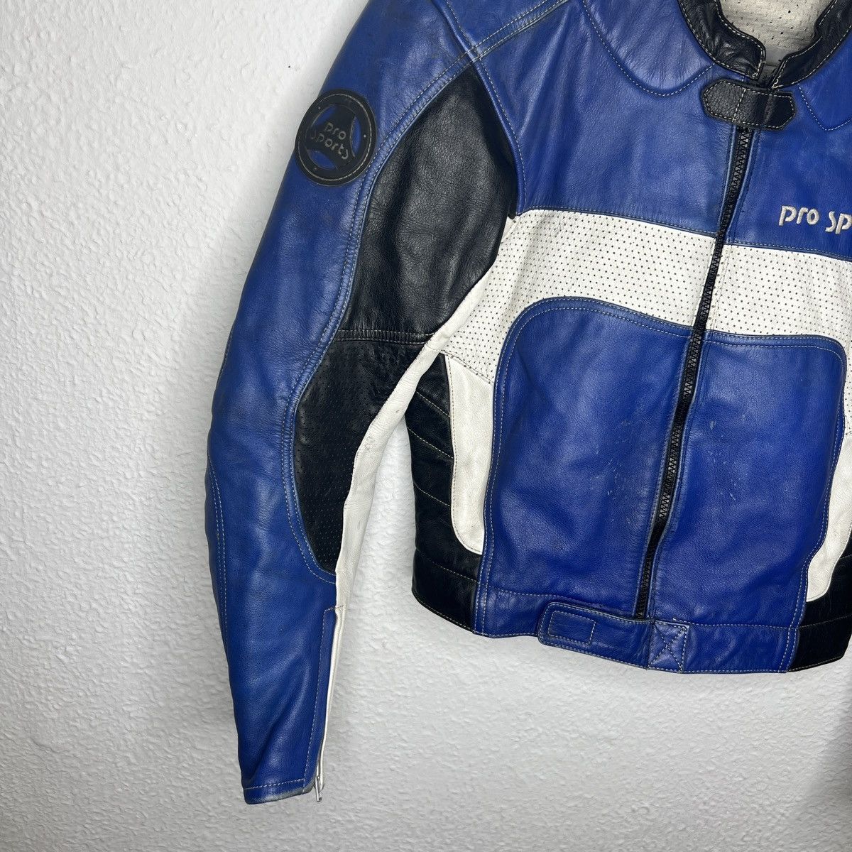 Hein Gericke Hein Gericke Pro Sports Moto Racing Leather Jacket Navy Size US M / EU 48-50 / 2 - 2 Thumbnail