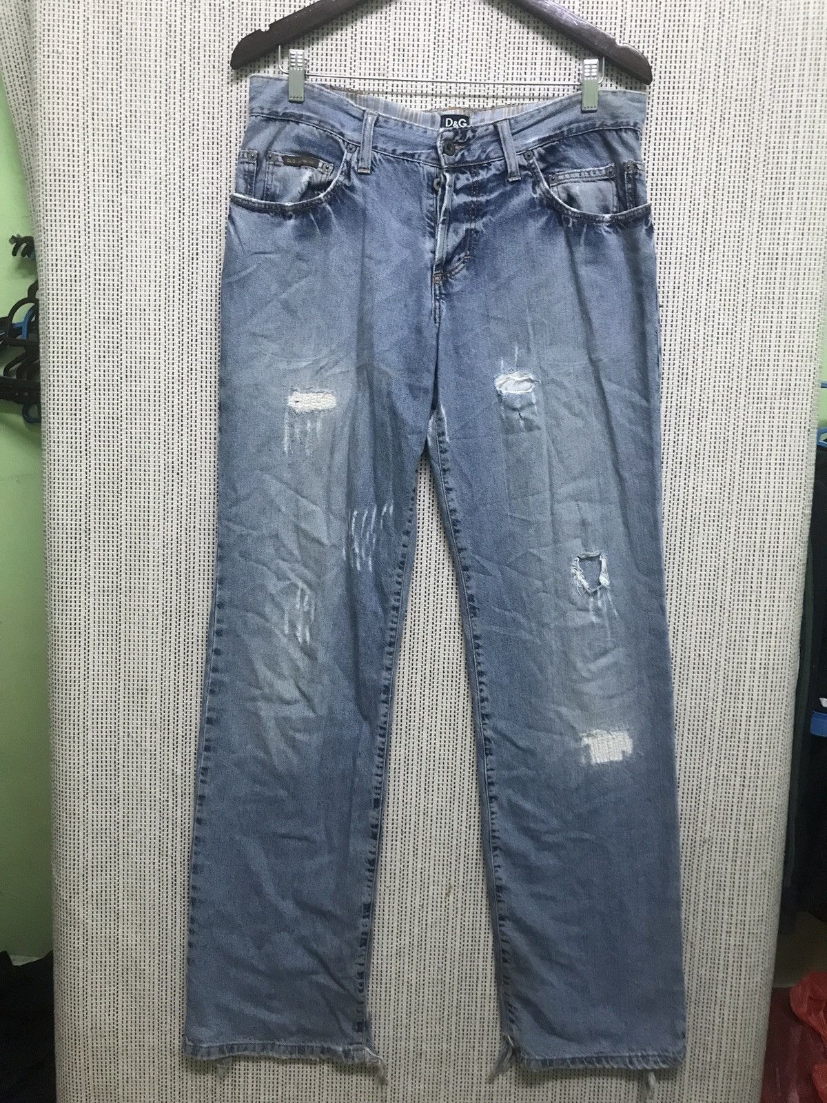Dolce & Gabbana ‼️‼️ vintage distressed dolce & gabbana very rare Size US 34 / EU 50 - 1 Thumbnail