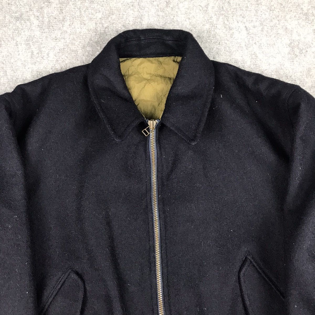 Japanese Brand ⚡️VINTAGE POOL CLUB EMBROIDERY THE SCOOP MAN VARSITY JACKET Size US L / EU 52-54 / 3 - 4 Thumbnail