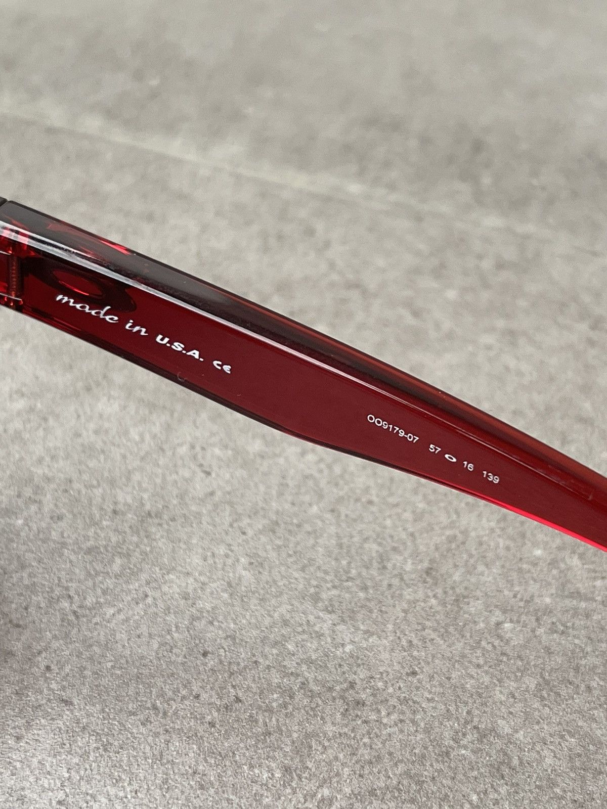 Oakley Oakley OO9179-07 "Forchand" Red Sunglasses Size ONE SIZE - 10 Thumbnail
