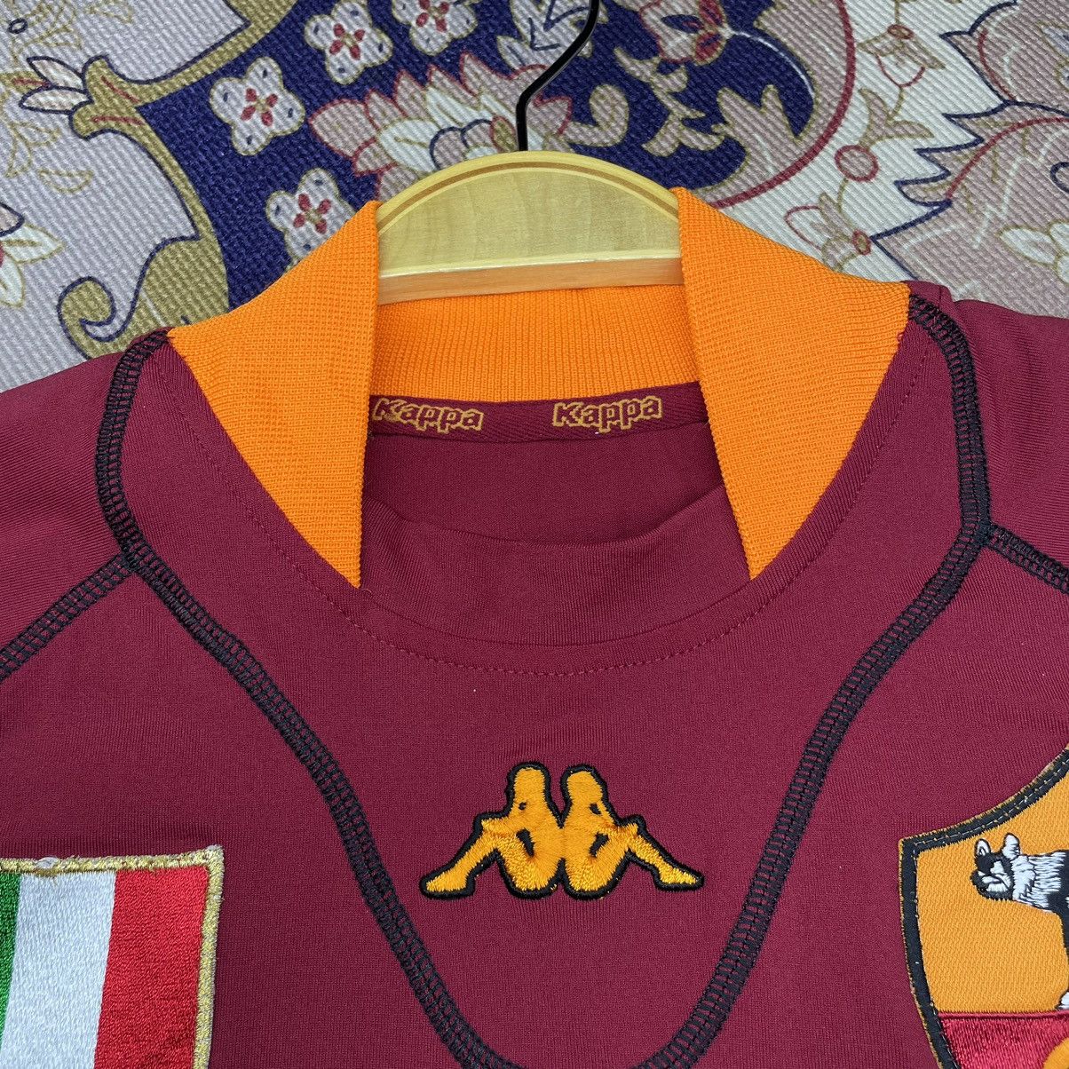 Kappa AS Roma Vintage 2000-01 Home Kappa #Totti no.10 Size US S / EU 44-46 / 1 - 3 Thumbnail