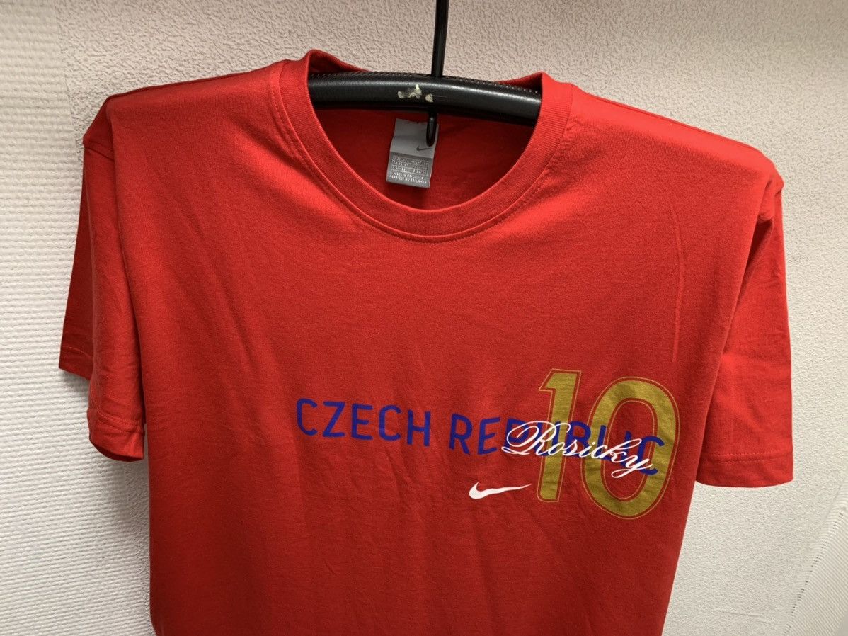 Nike Czech Republic Tomash Rosicky Nike vintage t-shirt Xl arsena Size US XL / EU 56 / 4 - 3 Thumbnail