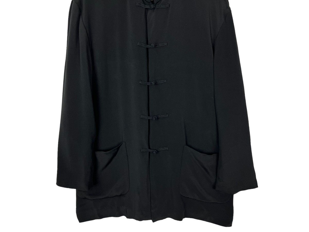Yohji Yamamoto 💥 YS FOR MEN YOHJI YAMAMOTO SILK MANDARIN JACKET Size US L / EU 52-54 / 3 - 14 Thumbnail