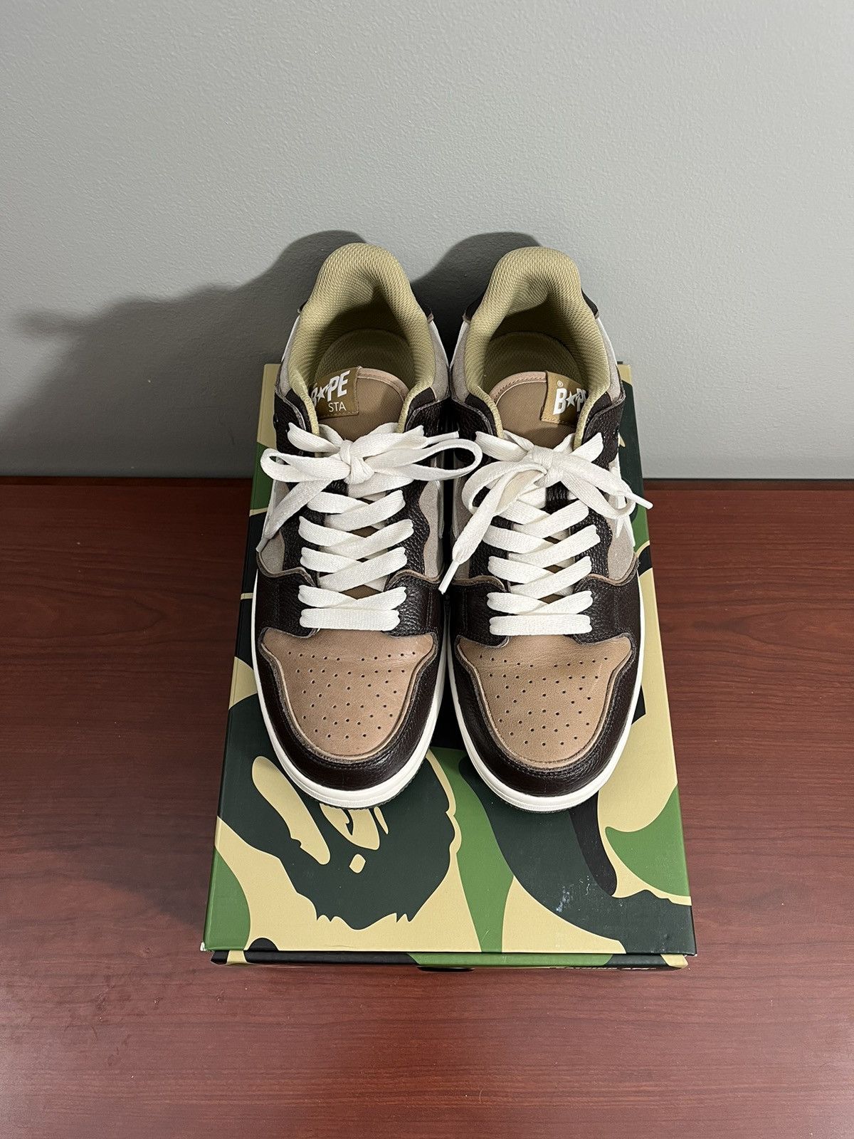Bape BAPE SK8 STA - BEIGE Size US 10 / EU 43 - 6 Thumbnail
