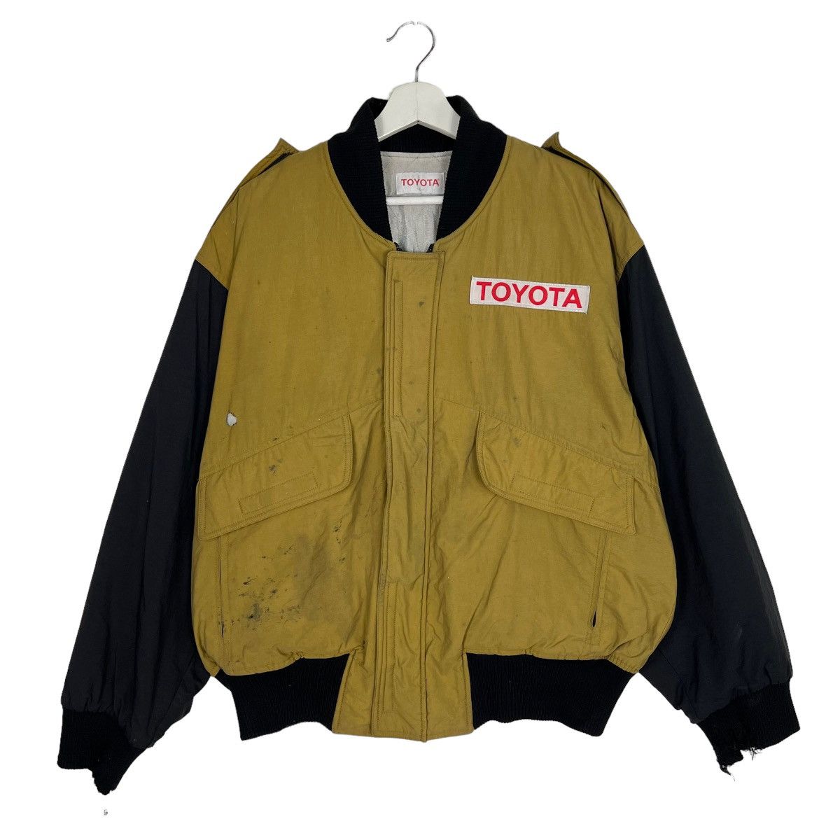 Japanese Brand 🔥 VINTAGE TOYOTA TRD RACING TEAM BOMBER JACKET Size US M / EU 48-50 / 2 - 1 Thumbnail