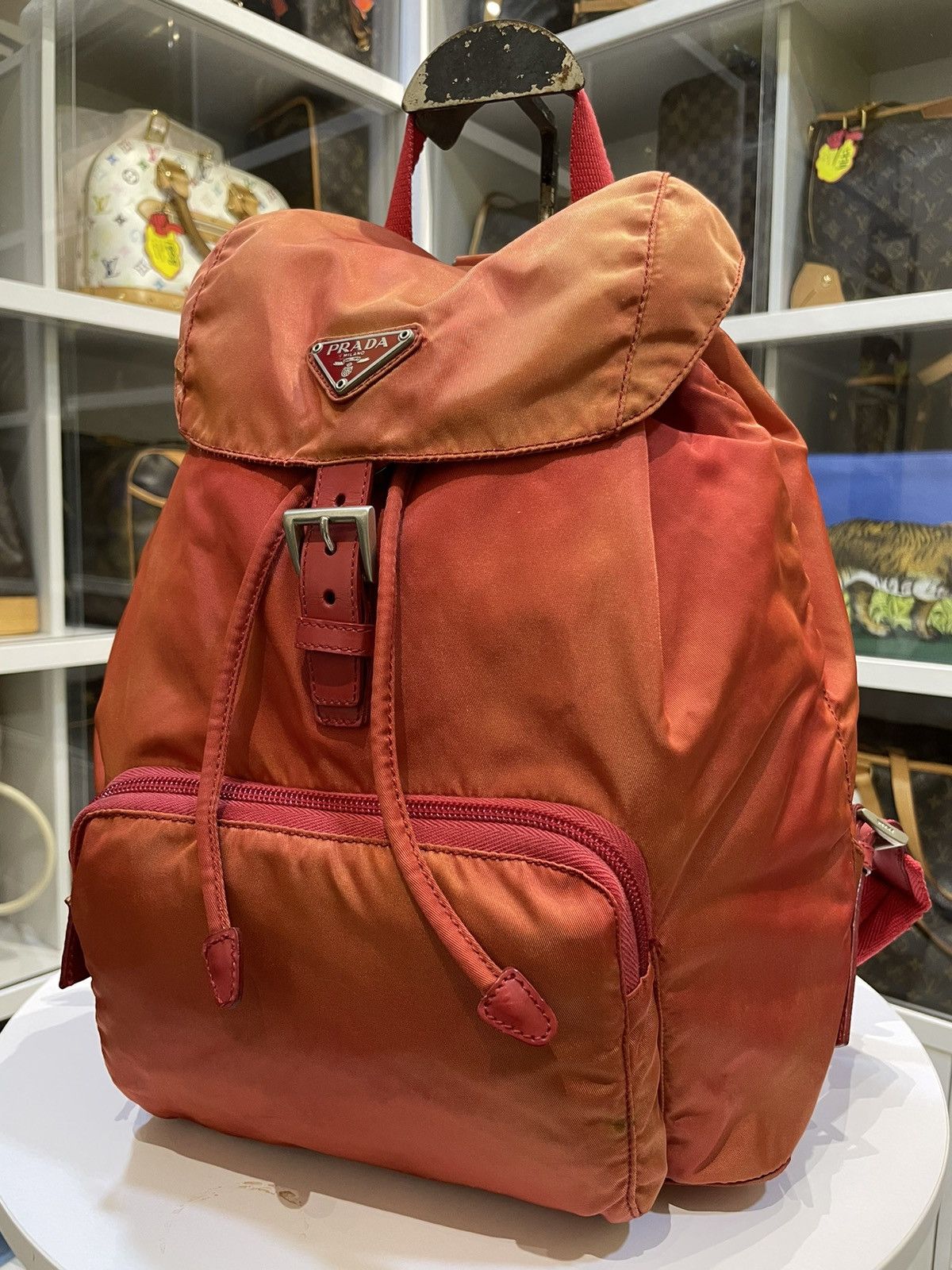 Prada AUTHENTIC PRADA NYLON BACKPACK -1861 Size ONE SIZE - 3 Thumbnail